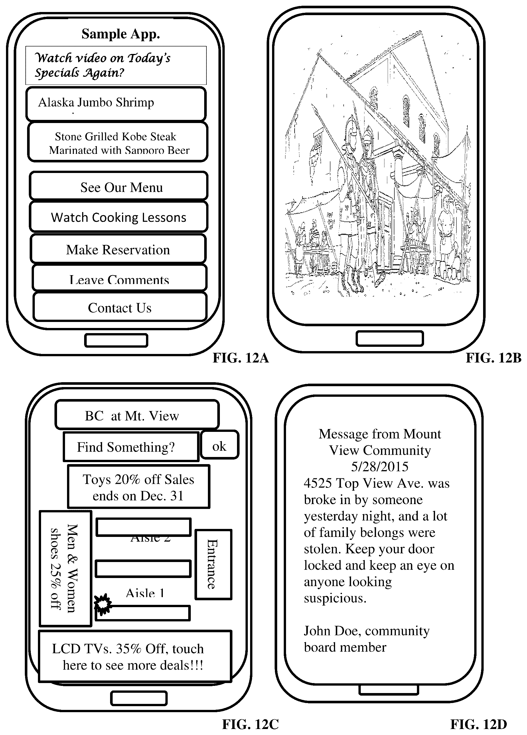 Patent US12101682 Figure 13 – Geo-based information provision, search and access method and software system