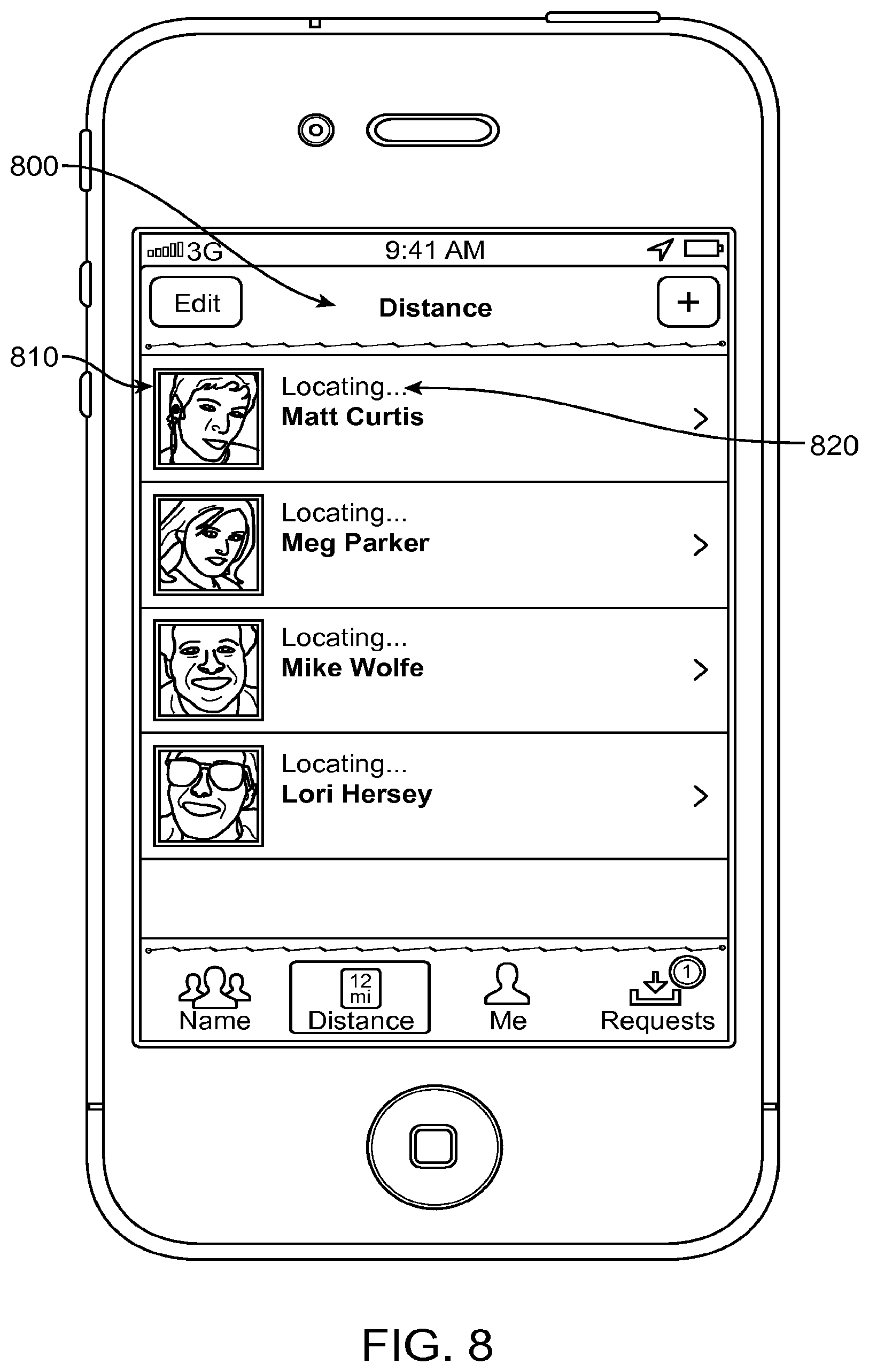 Patent US12101687 Figure 9 – Identifying and locating users on a mobile network
