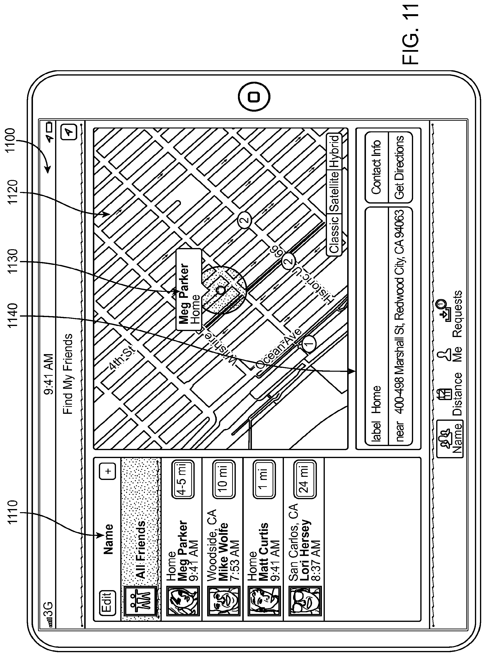 Patent US12101687 Figure 12 – Identifying and locating users on a mobile network