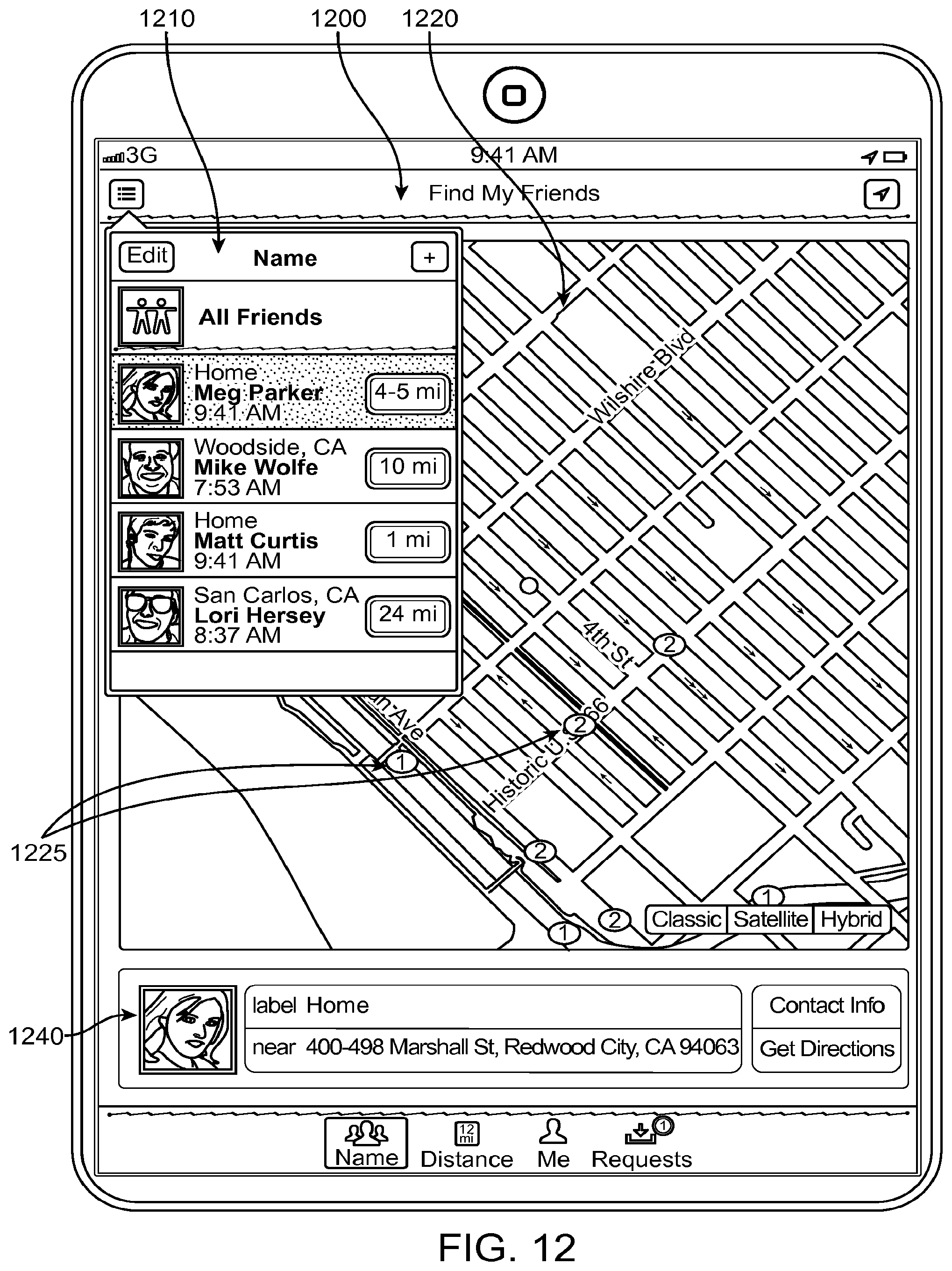 Patent US12101687 Figure 13 – Identifying and locating users on a mobile network
