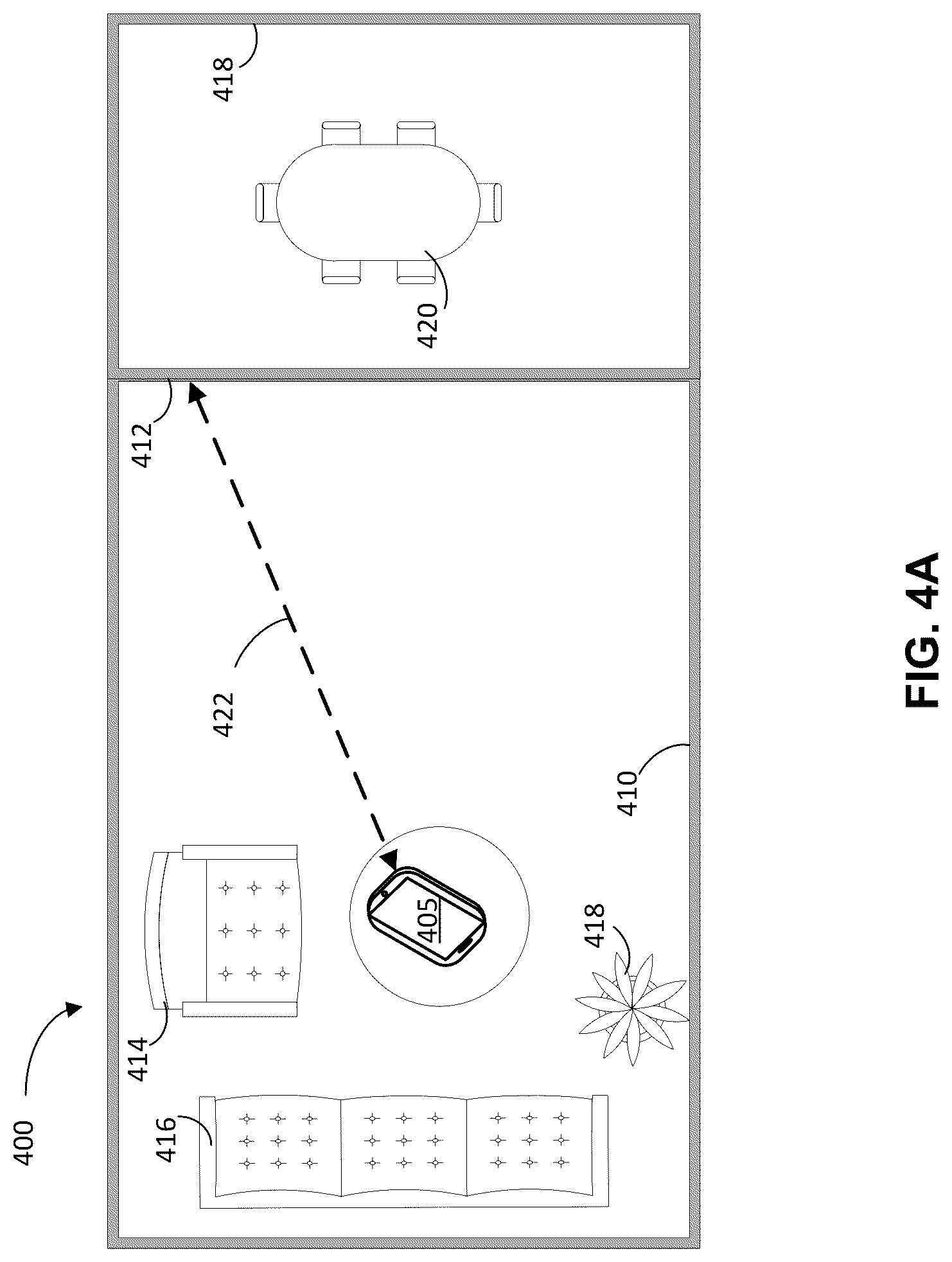 Patent US12101690 Figure 4 – Determining position information