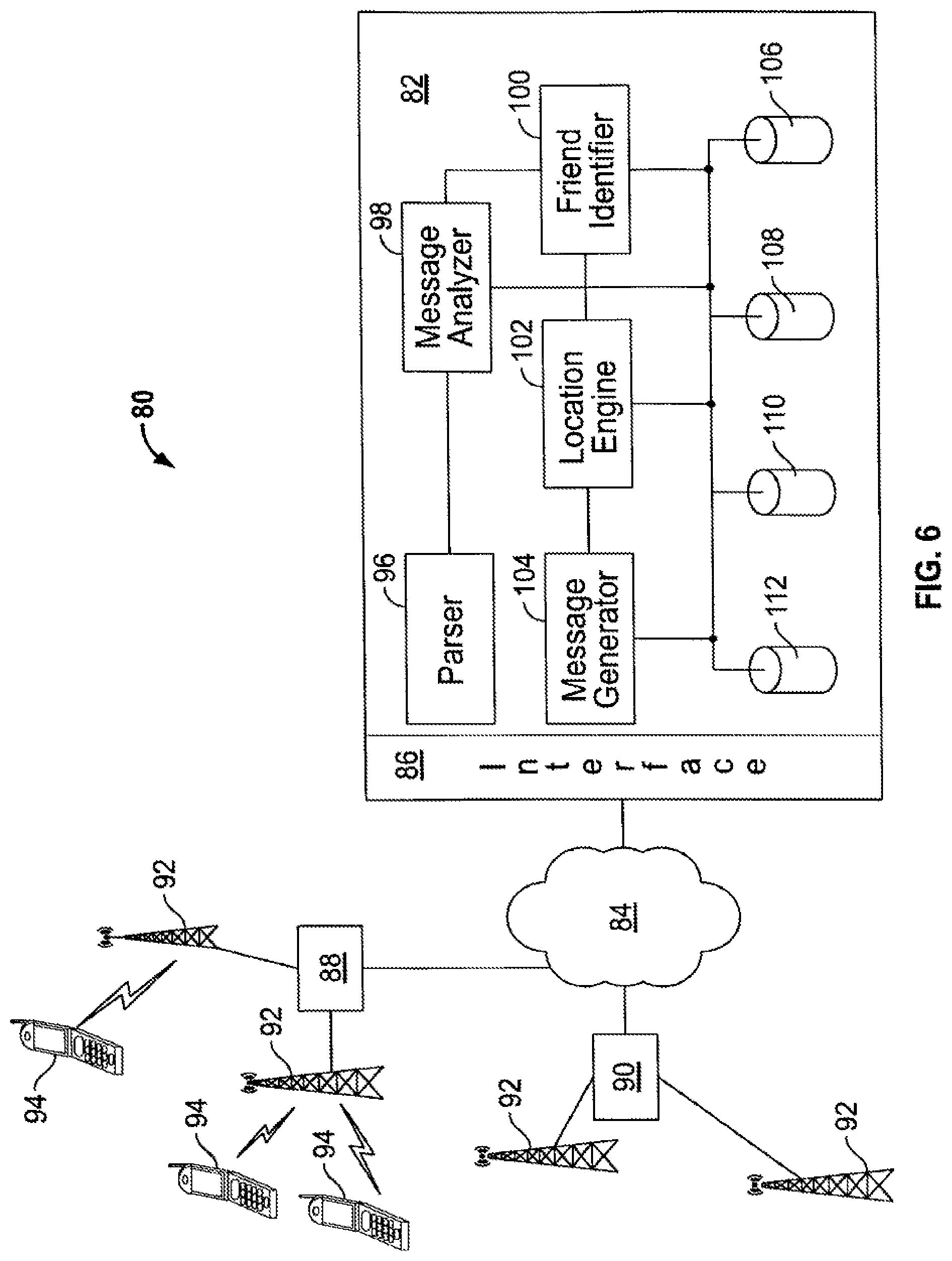 Patent US12101695 Figure 6 – Location-based social software for mobile devices