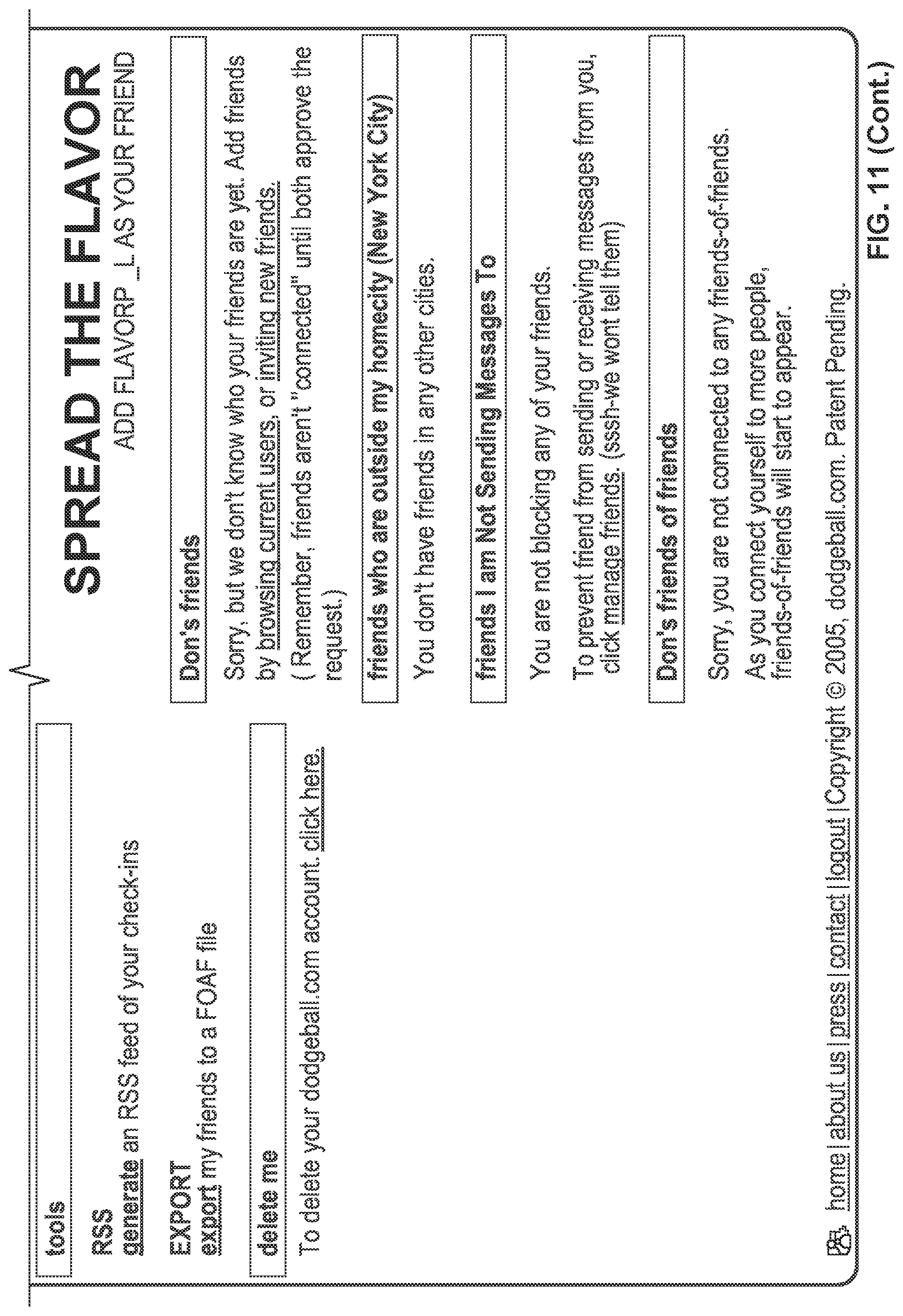 Patent US12101695 Figure 12 – Location-based social software for mobile devices