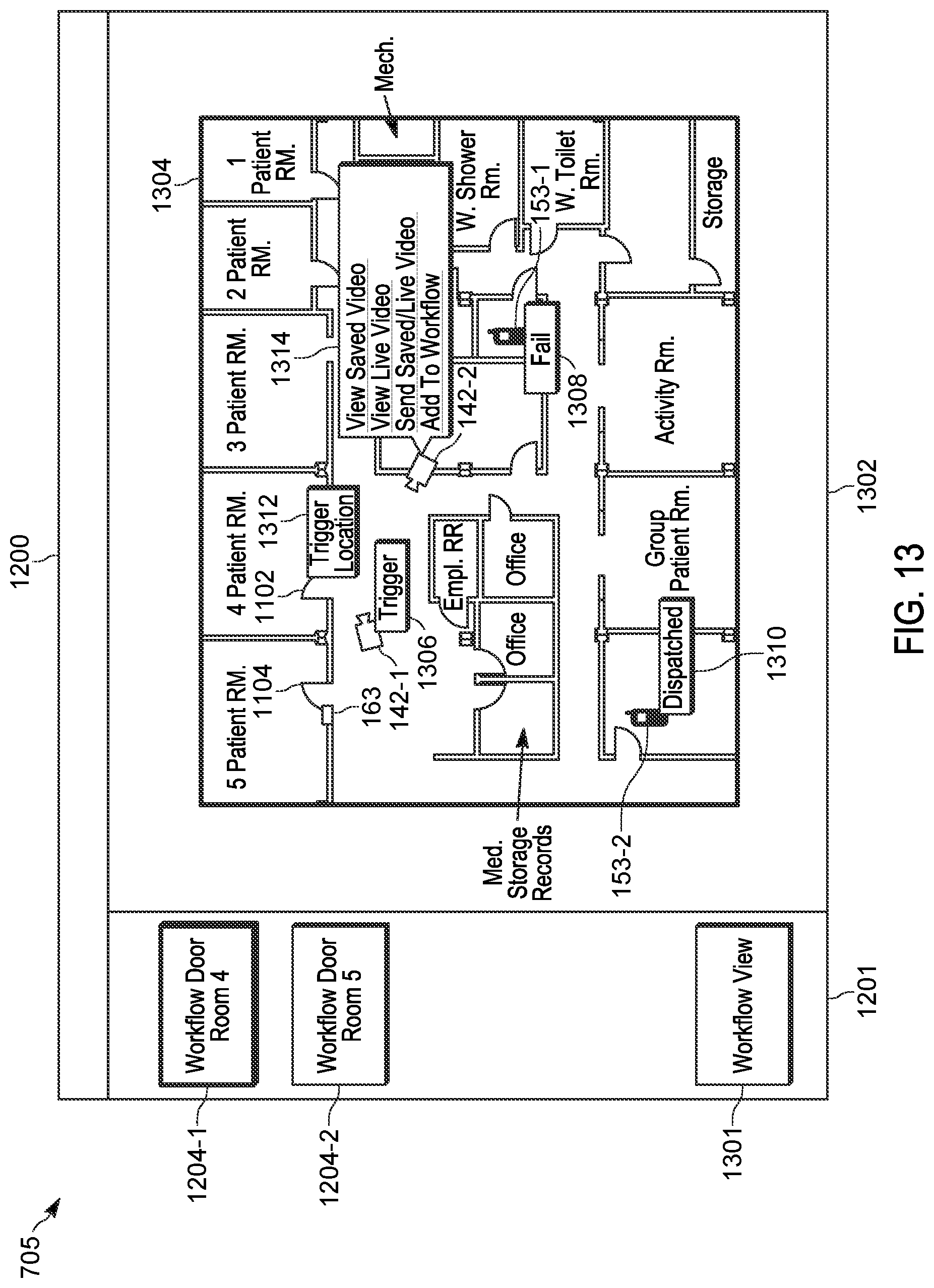 Patent US12101699 Figure 13 – Security ecosystem, device and method for communicating with communication devices based on workflow interactions
