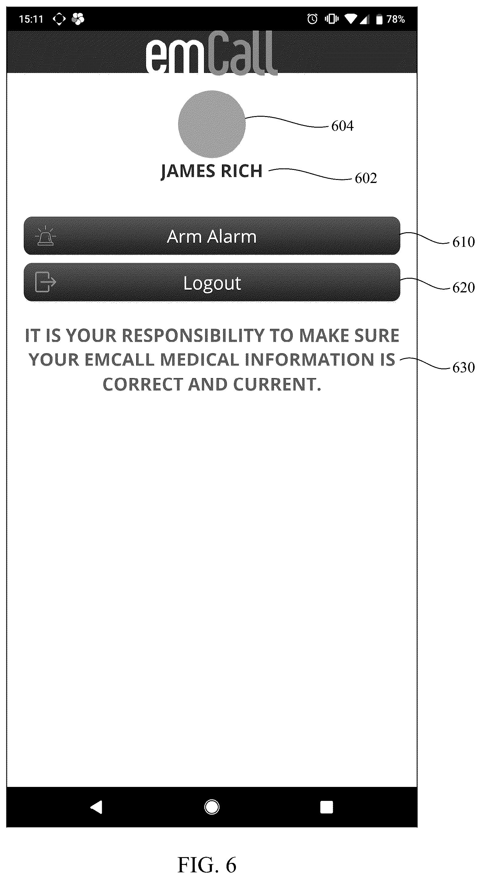 Patent US12101706 Figure 8 – Systems and methods for health monitoring and providing emergency support