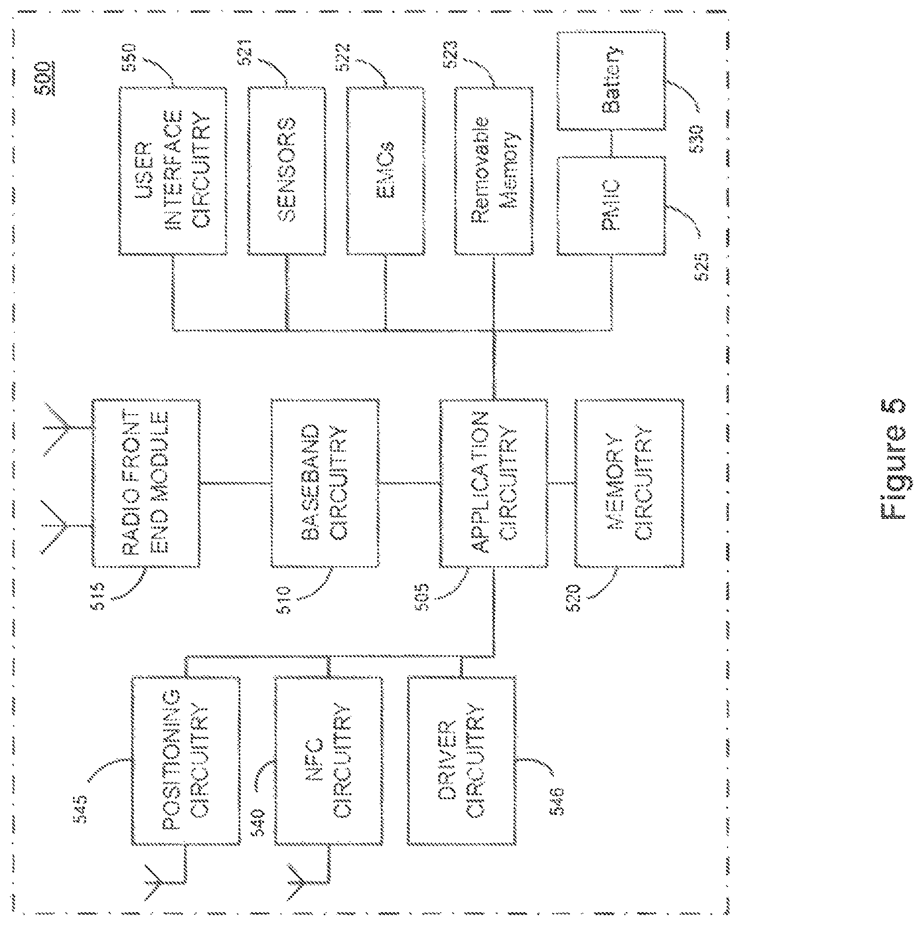 Patent US12101763 Figure 5 – Intra-UE multiplexing in new radio systems