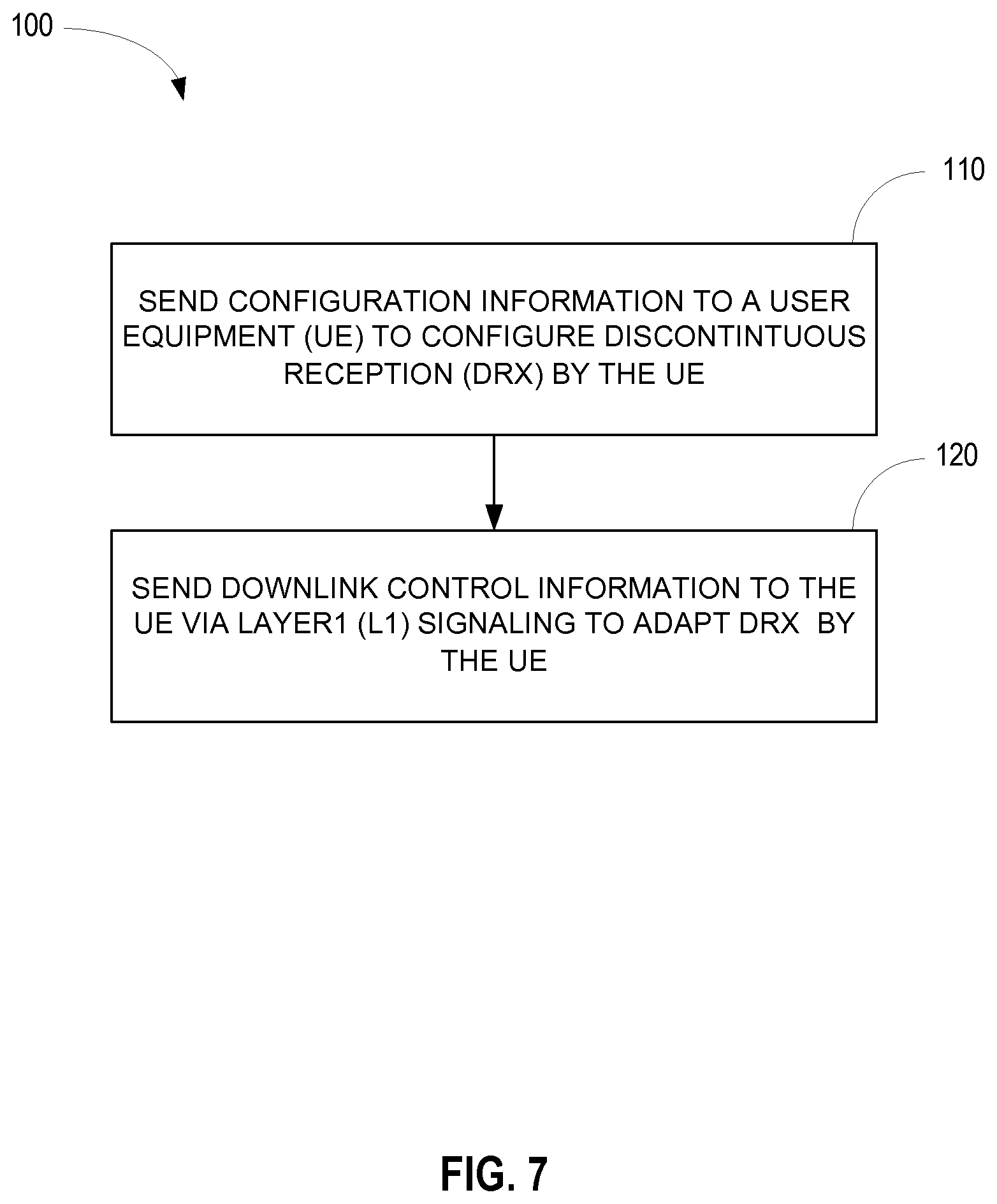 Patent US12101766 Figure 6 – Control of DRX using layer-1 signaling