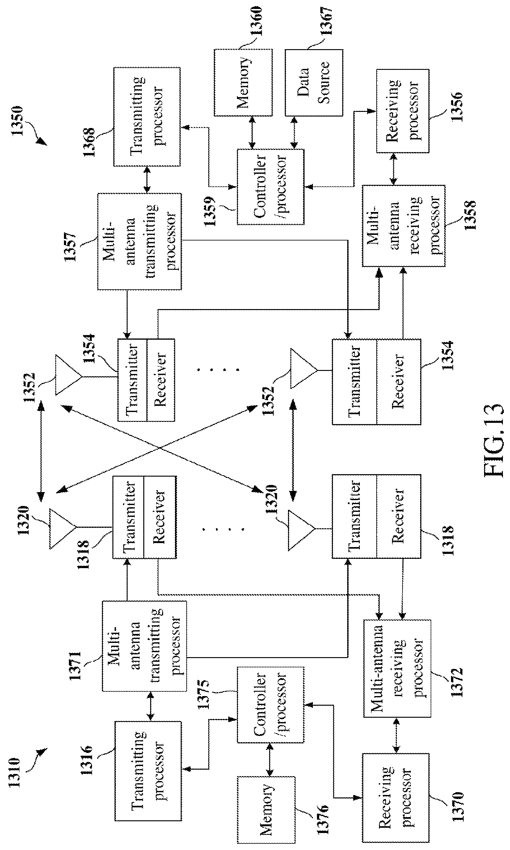 Patent US12101768 Figure 10 – Method and device for dynamically adjusting a number of resources elements for uplink control information