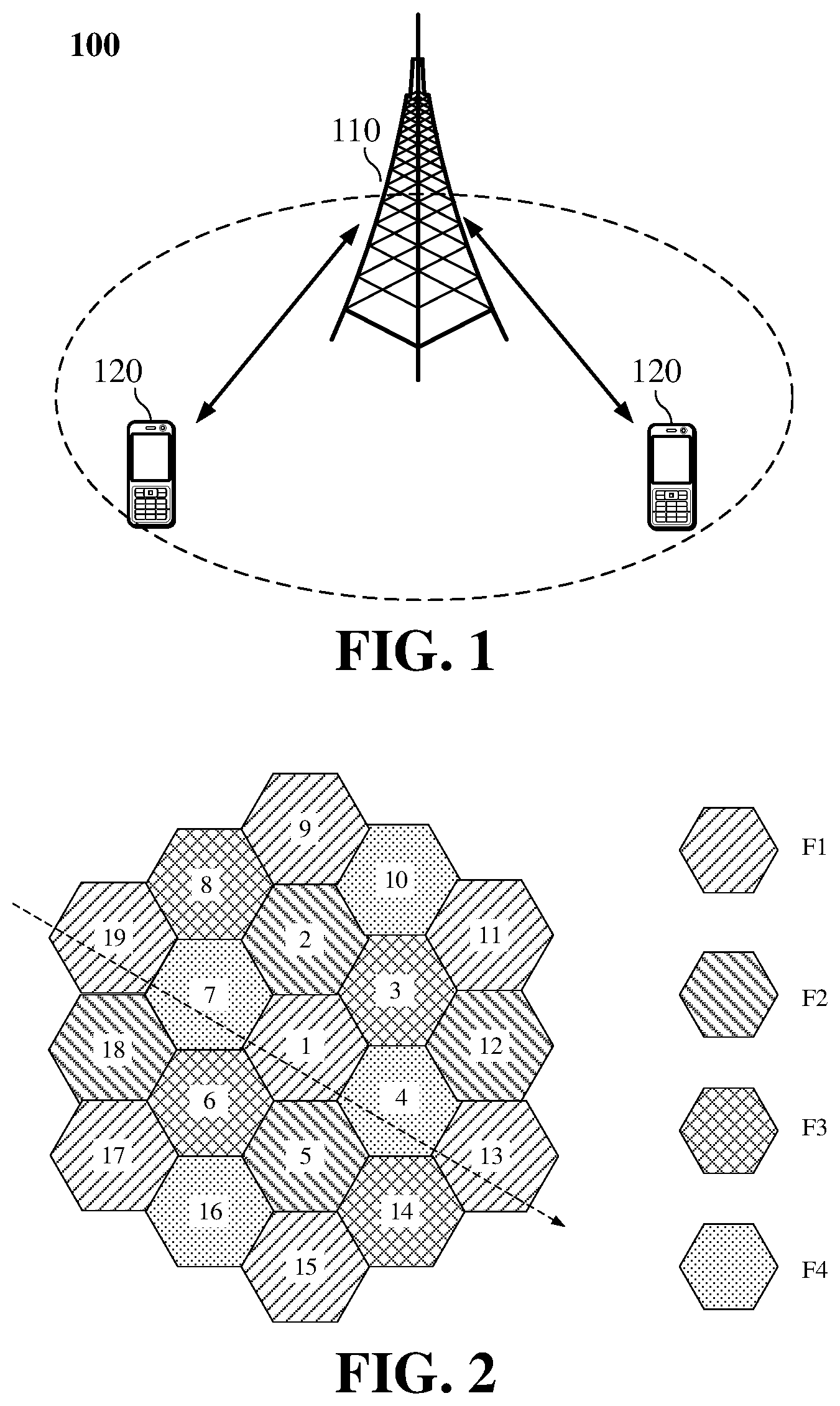 Patent US12101770 — Wireless communication method, terminal device and network device — Figure 1