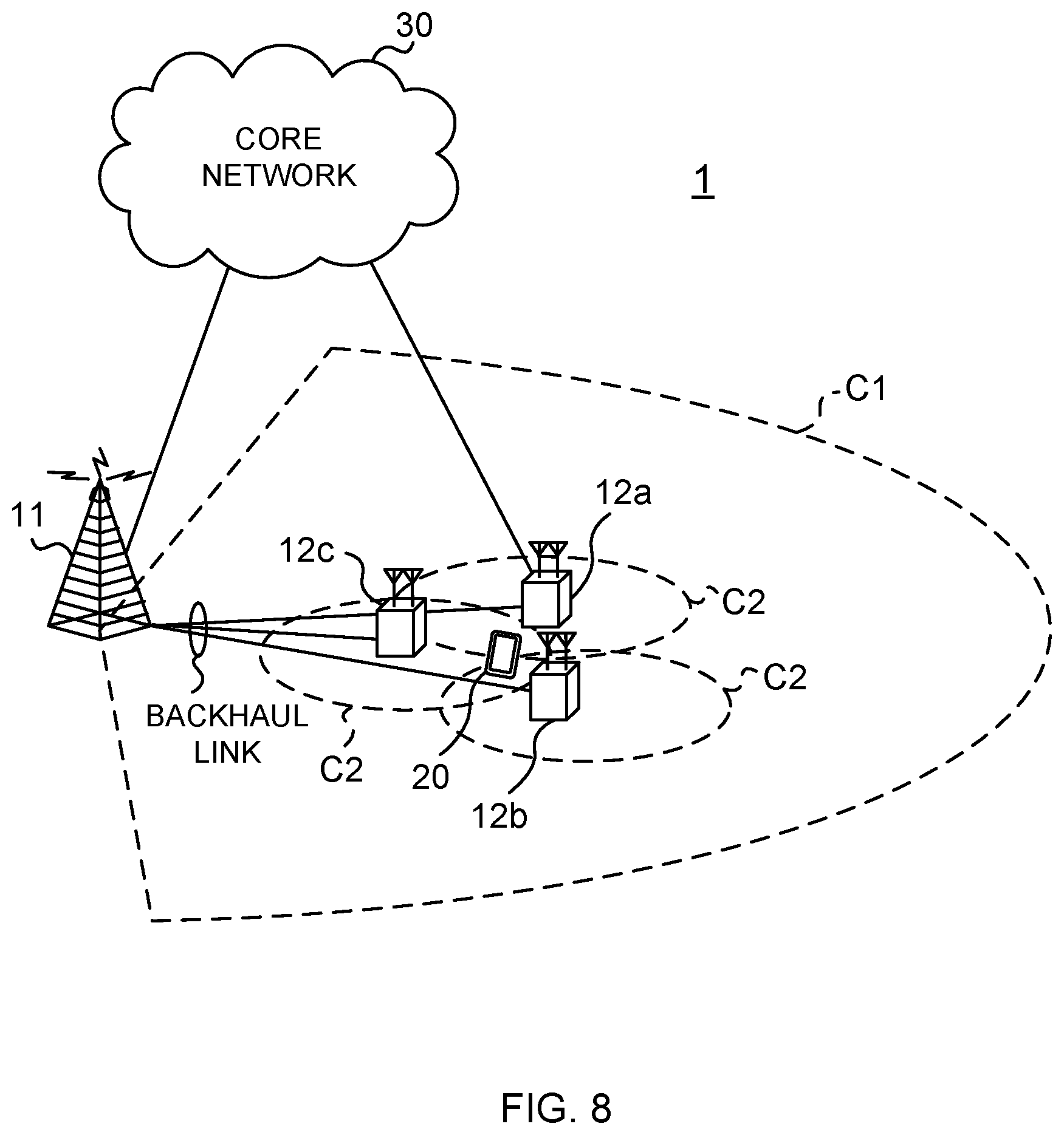 Patent US12101771 Figure 8 – Terminal and radio communication method for suppressing deterioration of communication quality