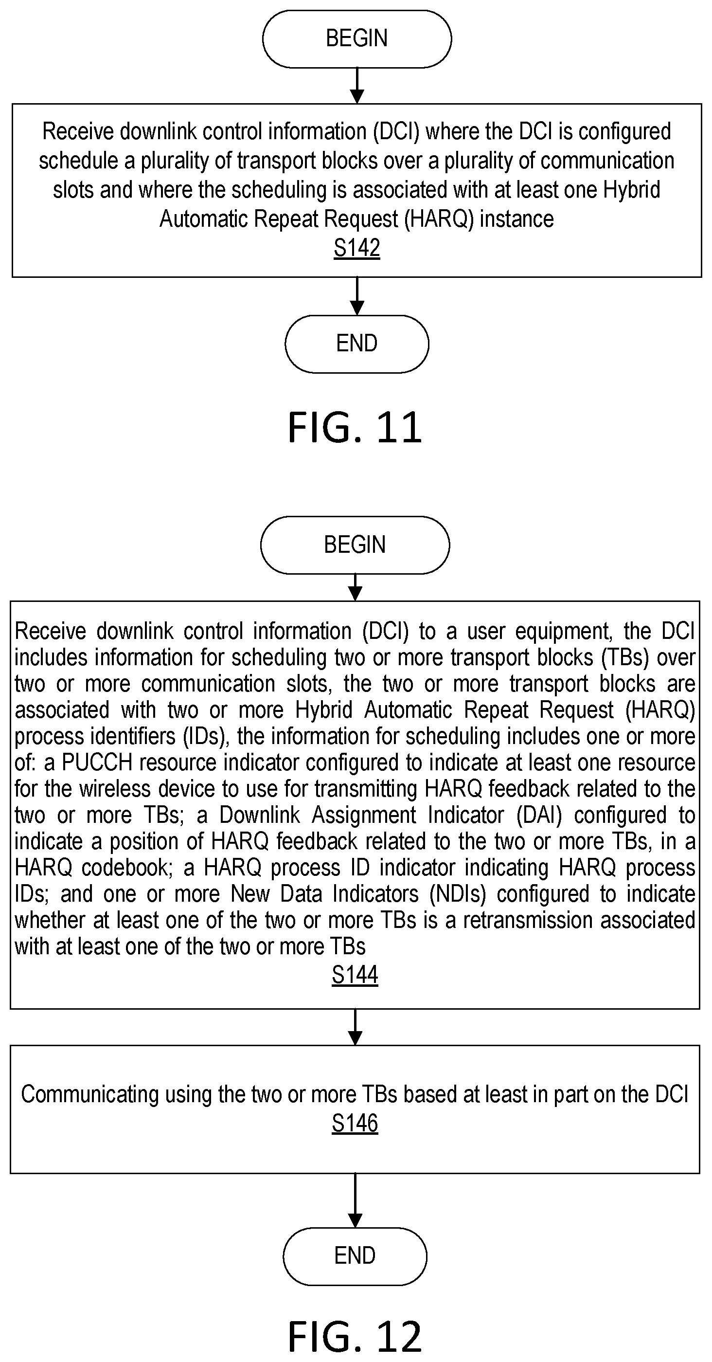 Patent US12101781 Figure 8 – HARQ handling for single-DCI multi-slot scheduling