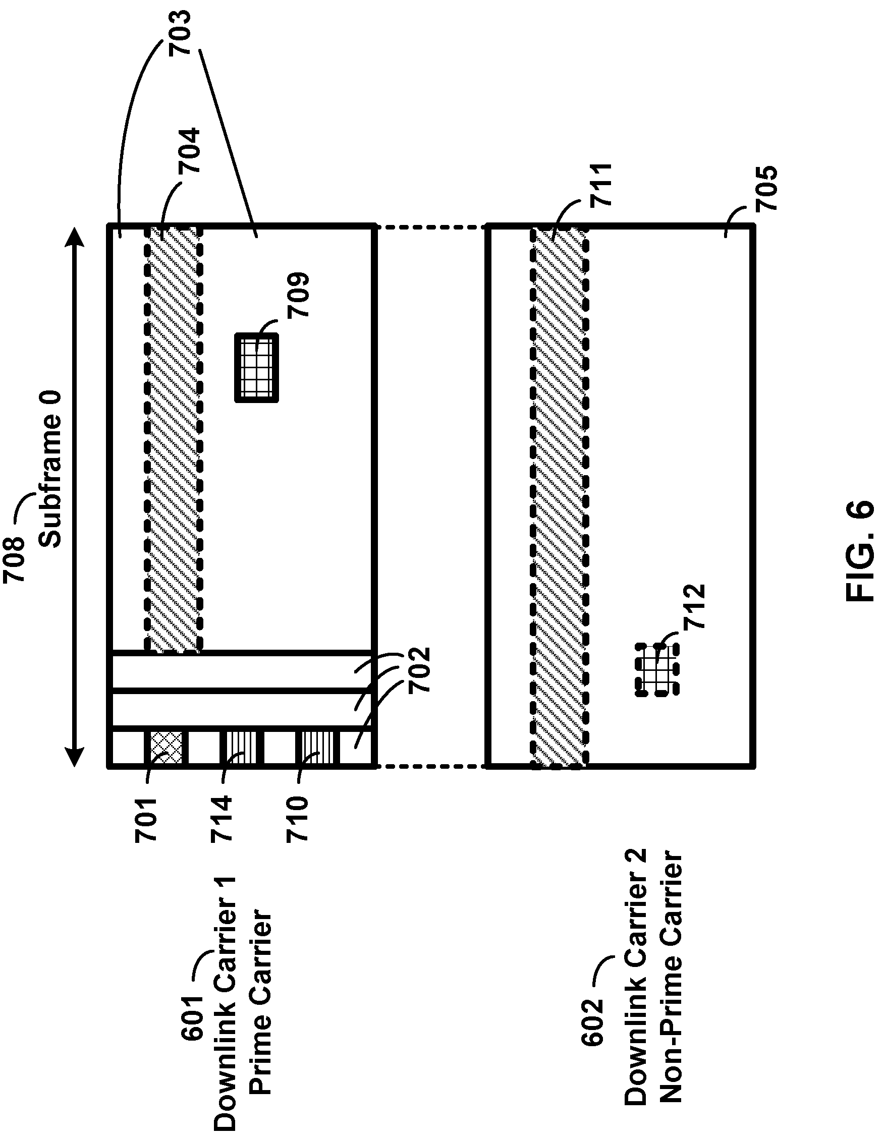 Patent US12101786 Figure 6 – Carrier information transmission to wireless devices