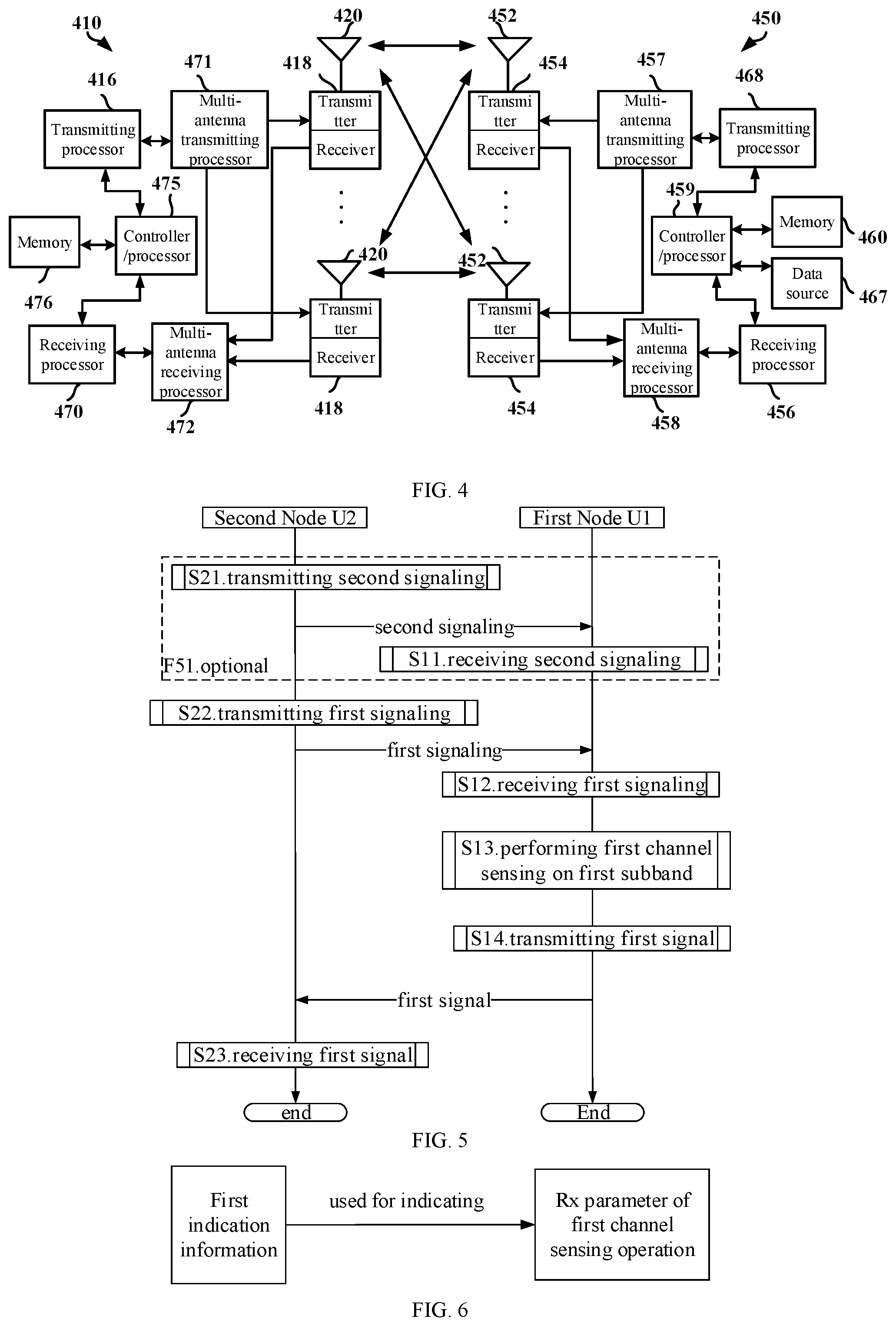 Patent US12101810 Figure 2 – Method and device in a node used for wireless communication