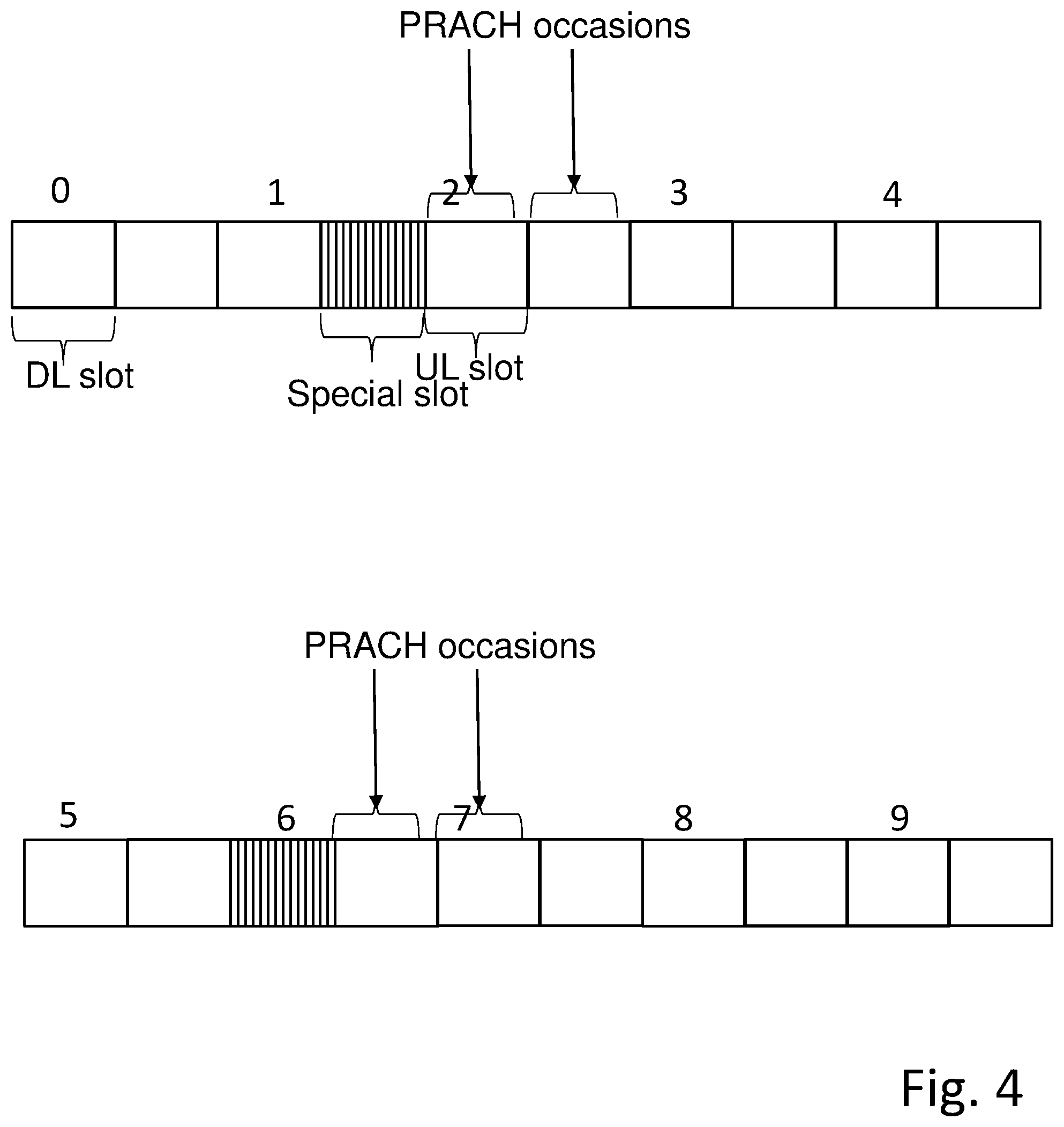 Patent US12101817 Figure 4 – PRACH detection in a radio access network