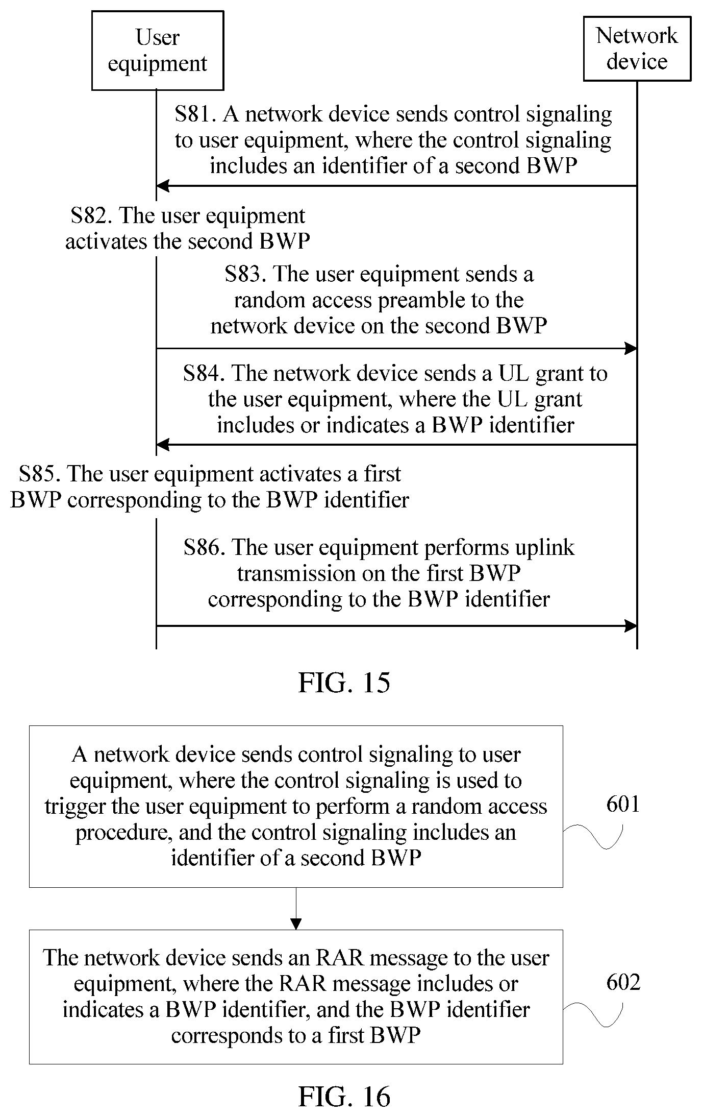 Patent US12101822 Figure 10 – Random access method and device