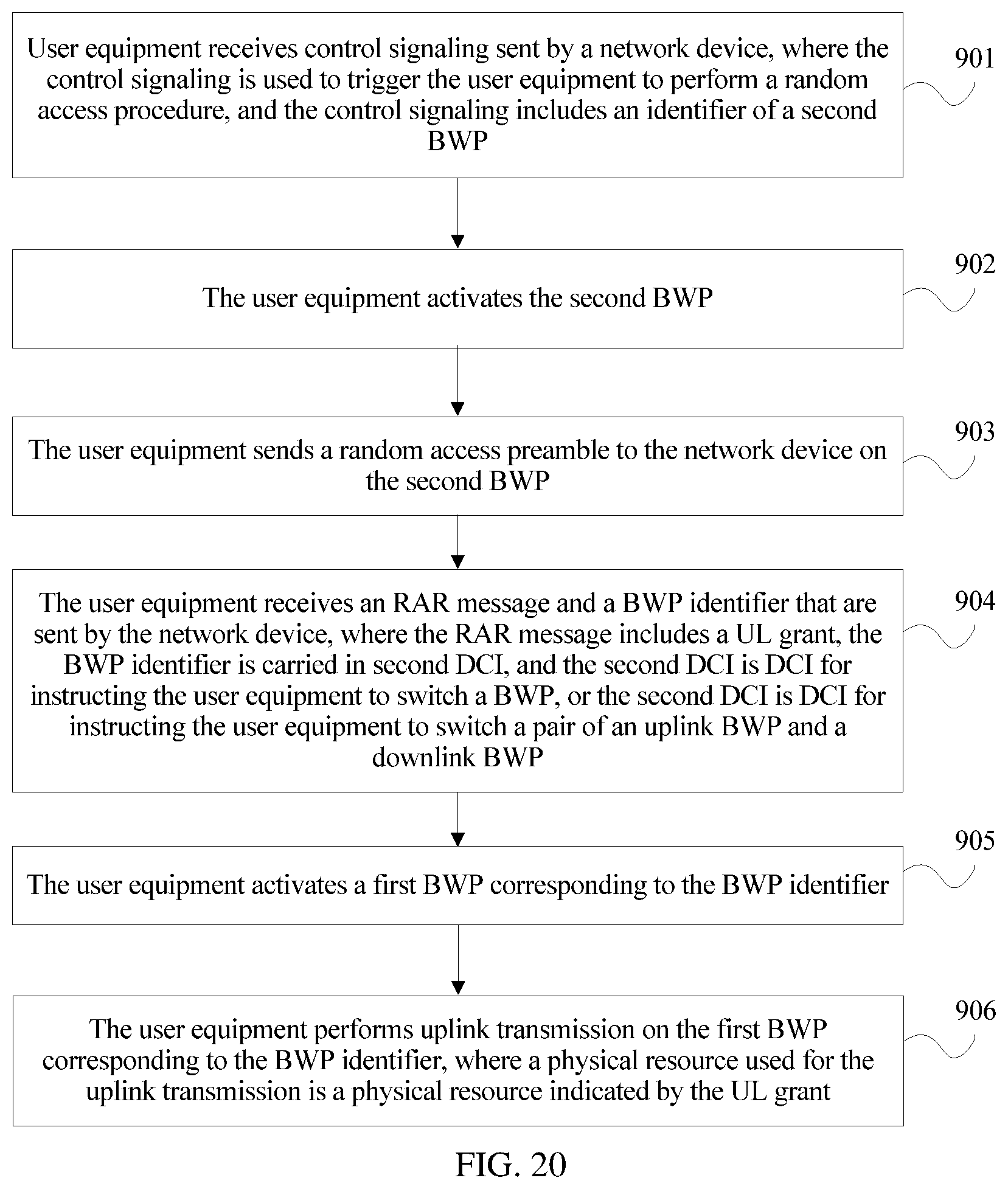 Patent US12101822 Figure 13 – Random access method and device