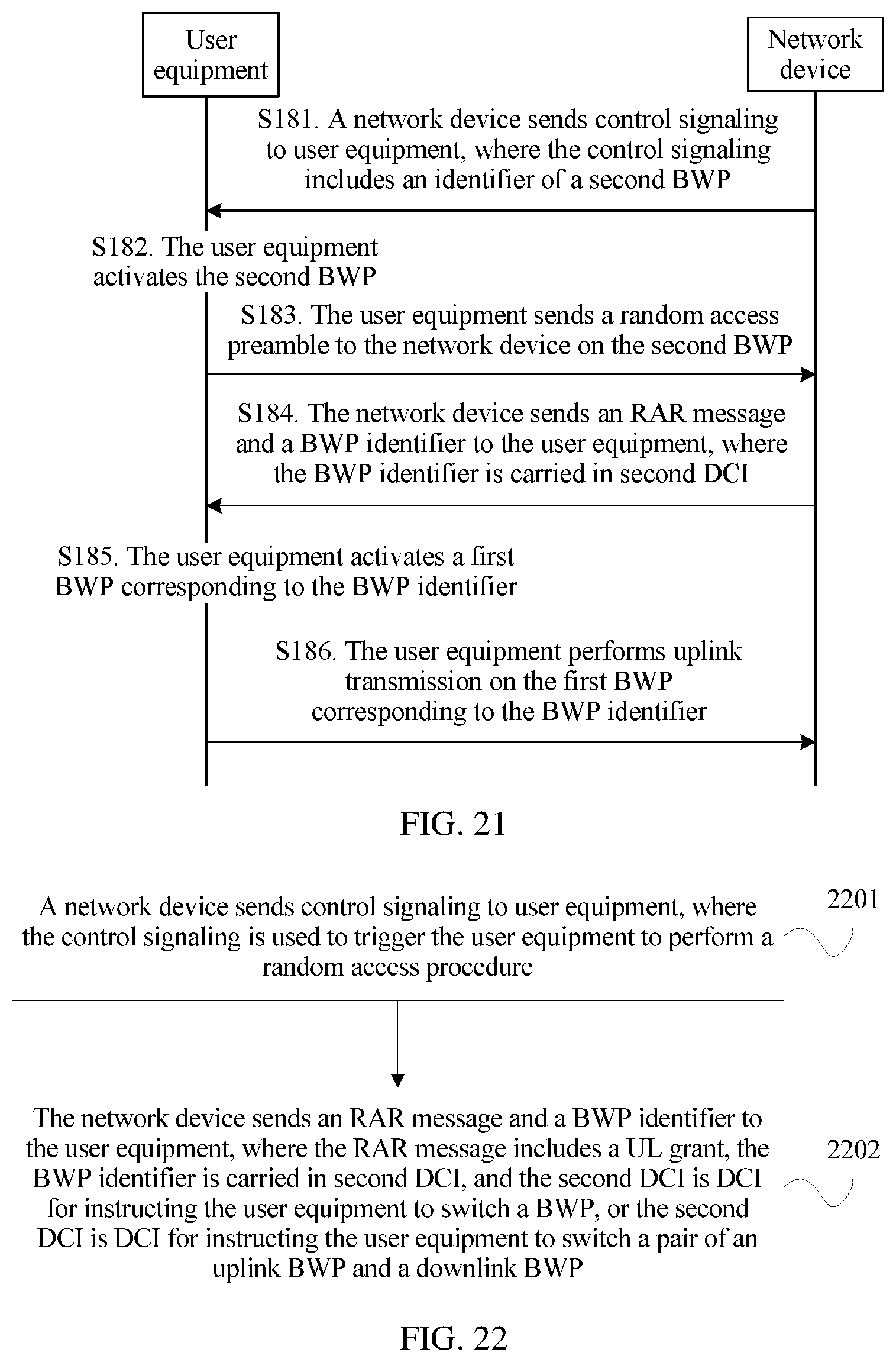 Patent US12101822 Figure 14 – Random access method and device