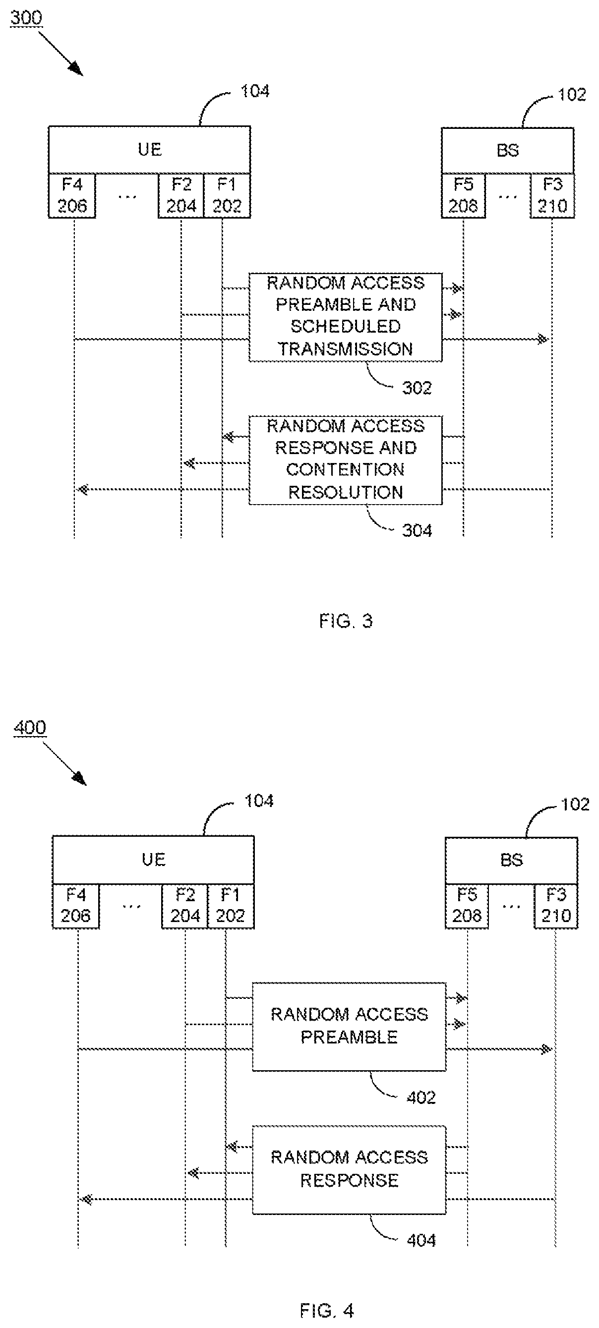 Patent US12101823 Figure 4 – Method and apparatus for performing multiple RACH procedures