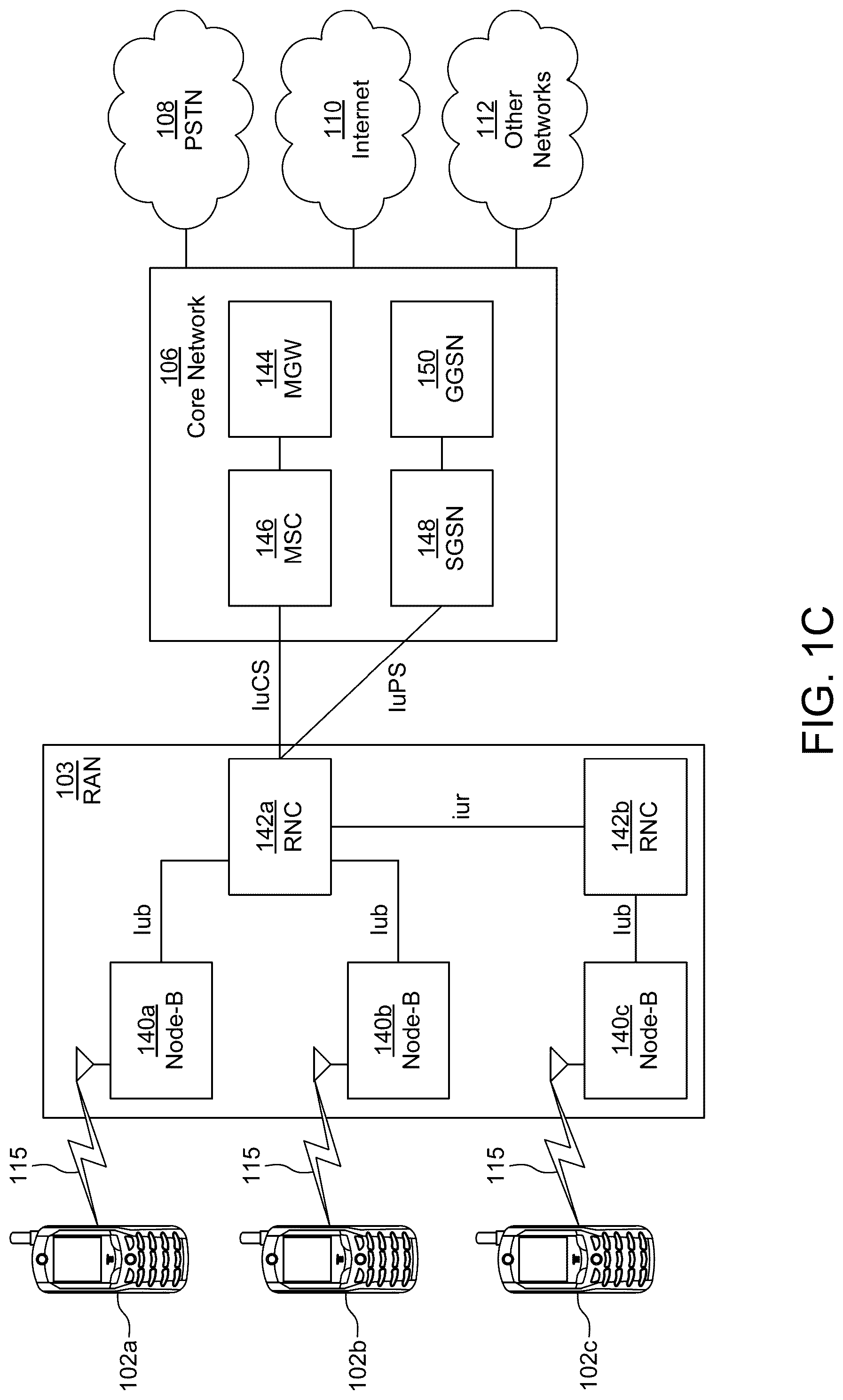 Patent US12101841 Figure 3 – Multiple TRPs and panels transmission with dynamic bandwidth for NR