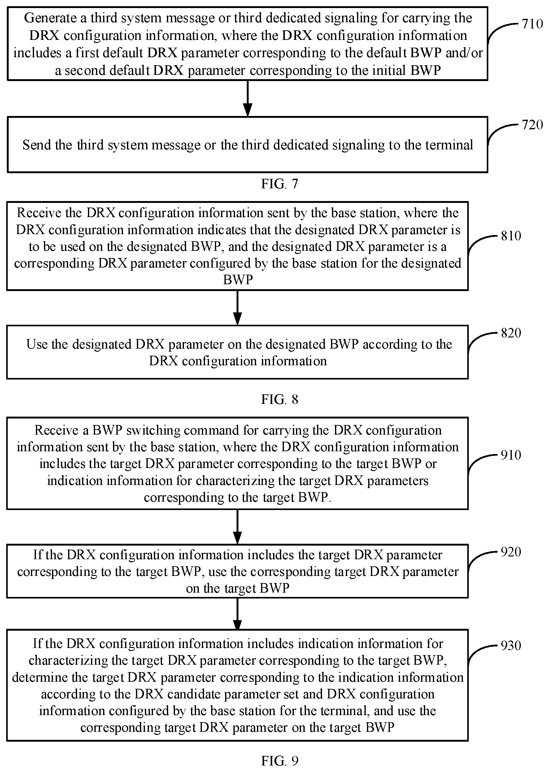 Patent US12101842 Figure 3 – Discontinuous reception configuration method and device