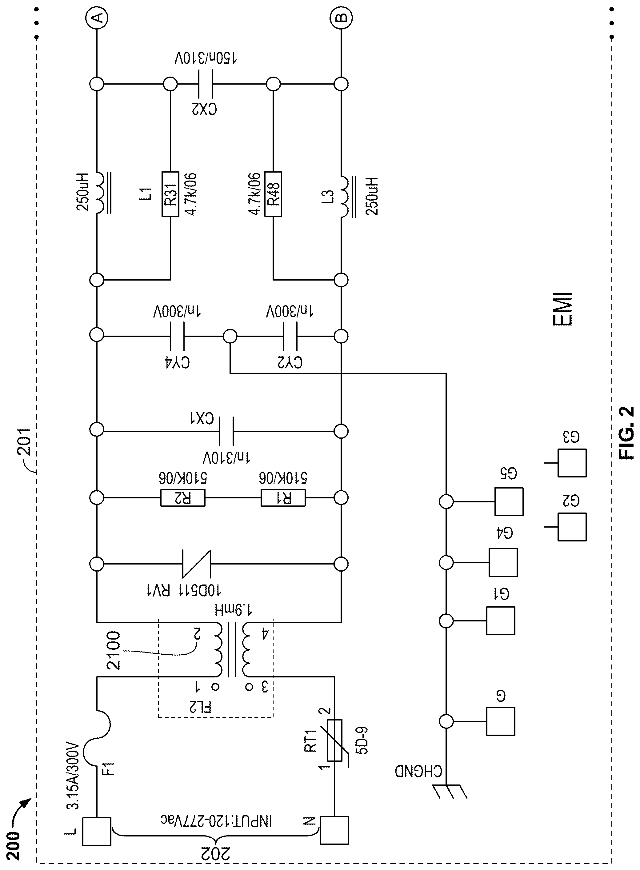 Patent US12101855 Figure 2 – Power supply