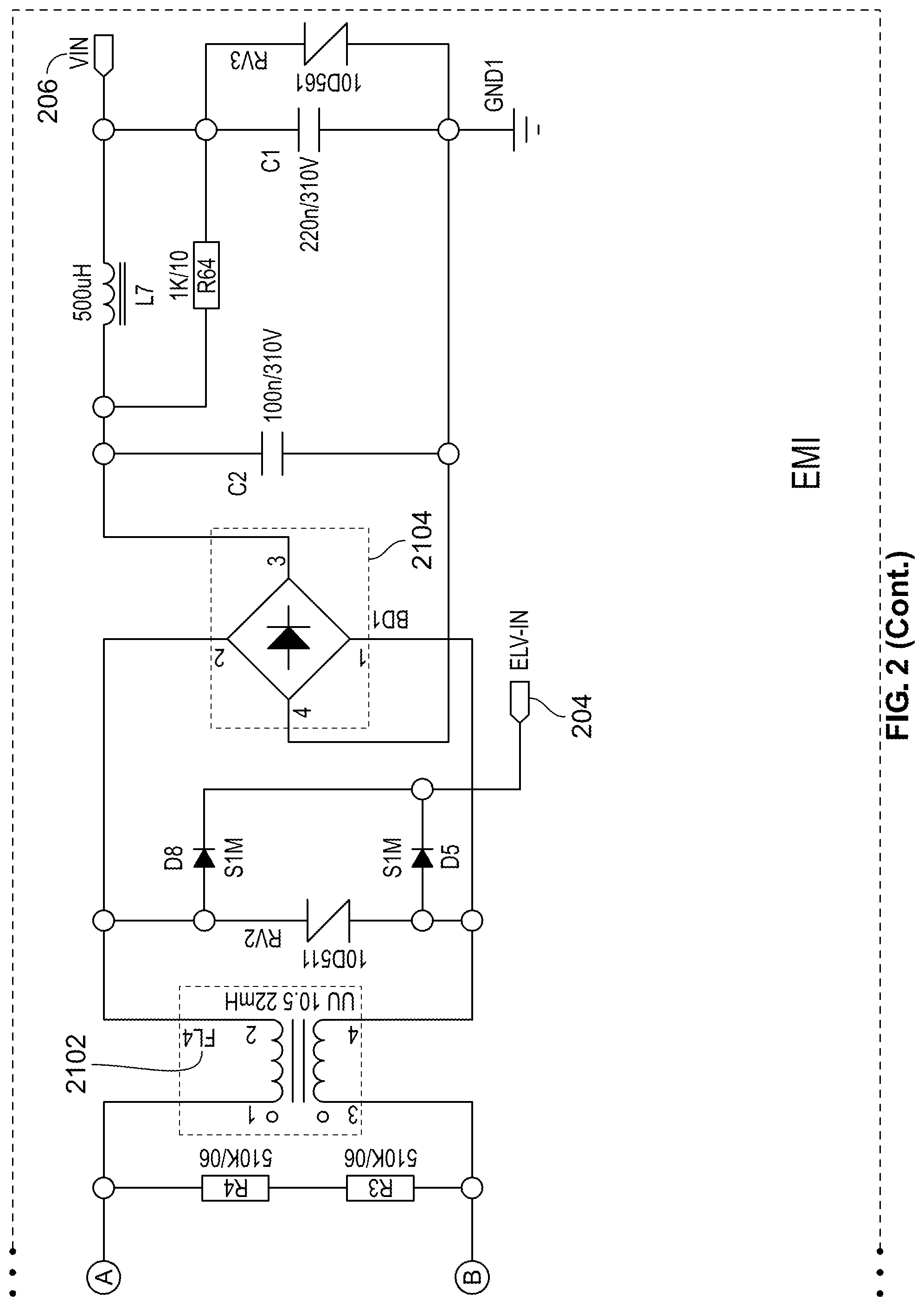 Patent US12101855 Figure 3 – Power supply