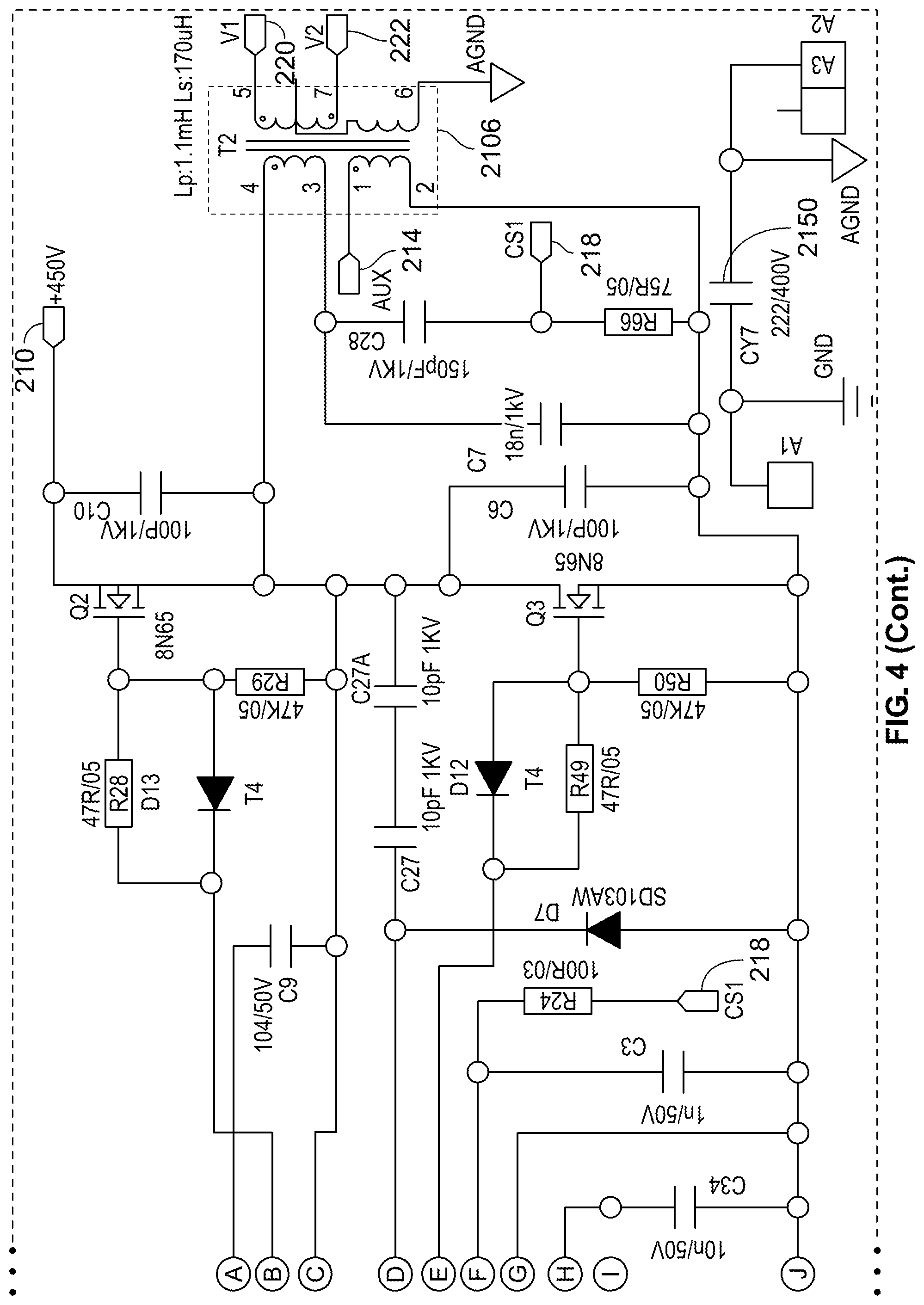 Patent US12101855 Figure 6 – Power supply