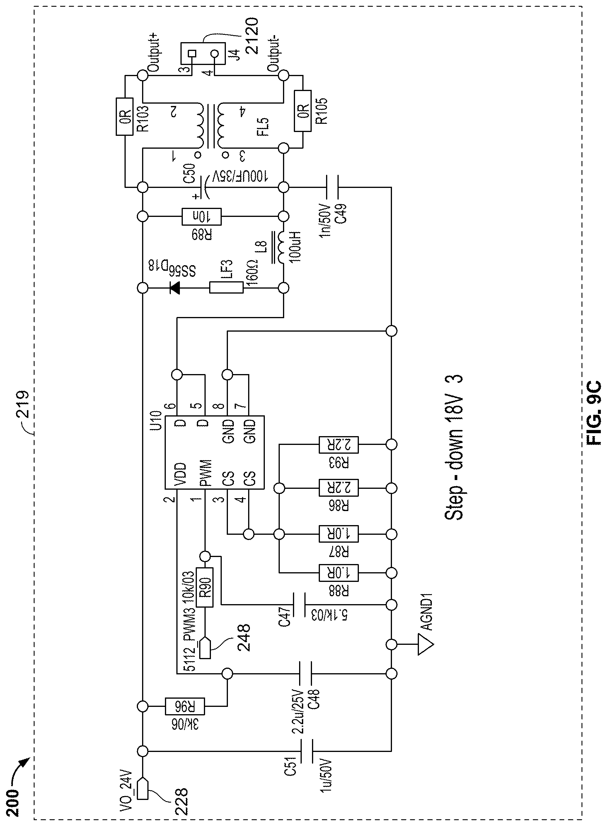 Patent US12101855 Figure 14 – Power supply