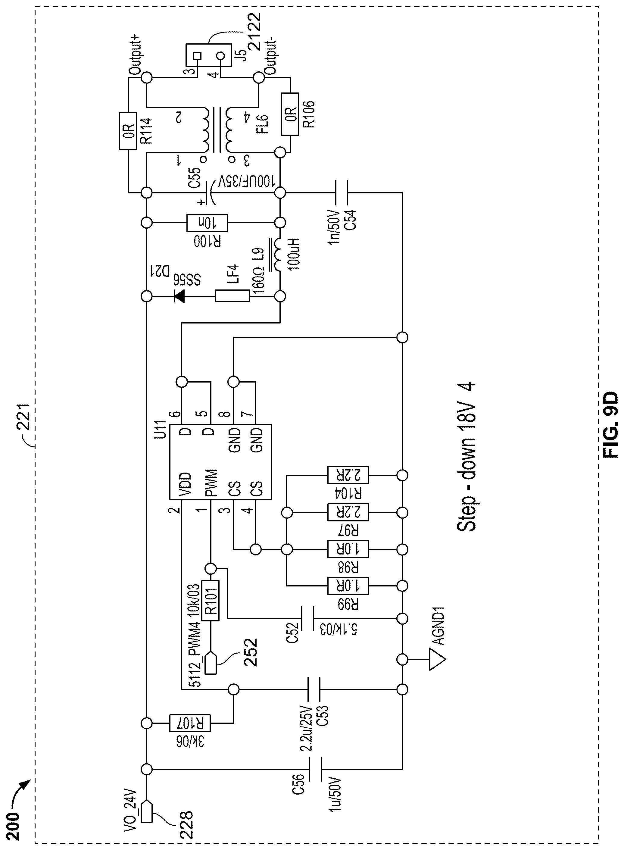 Patent US12101855 Figure 15 – Power supply