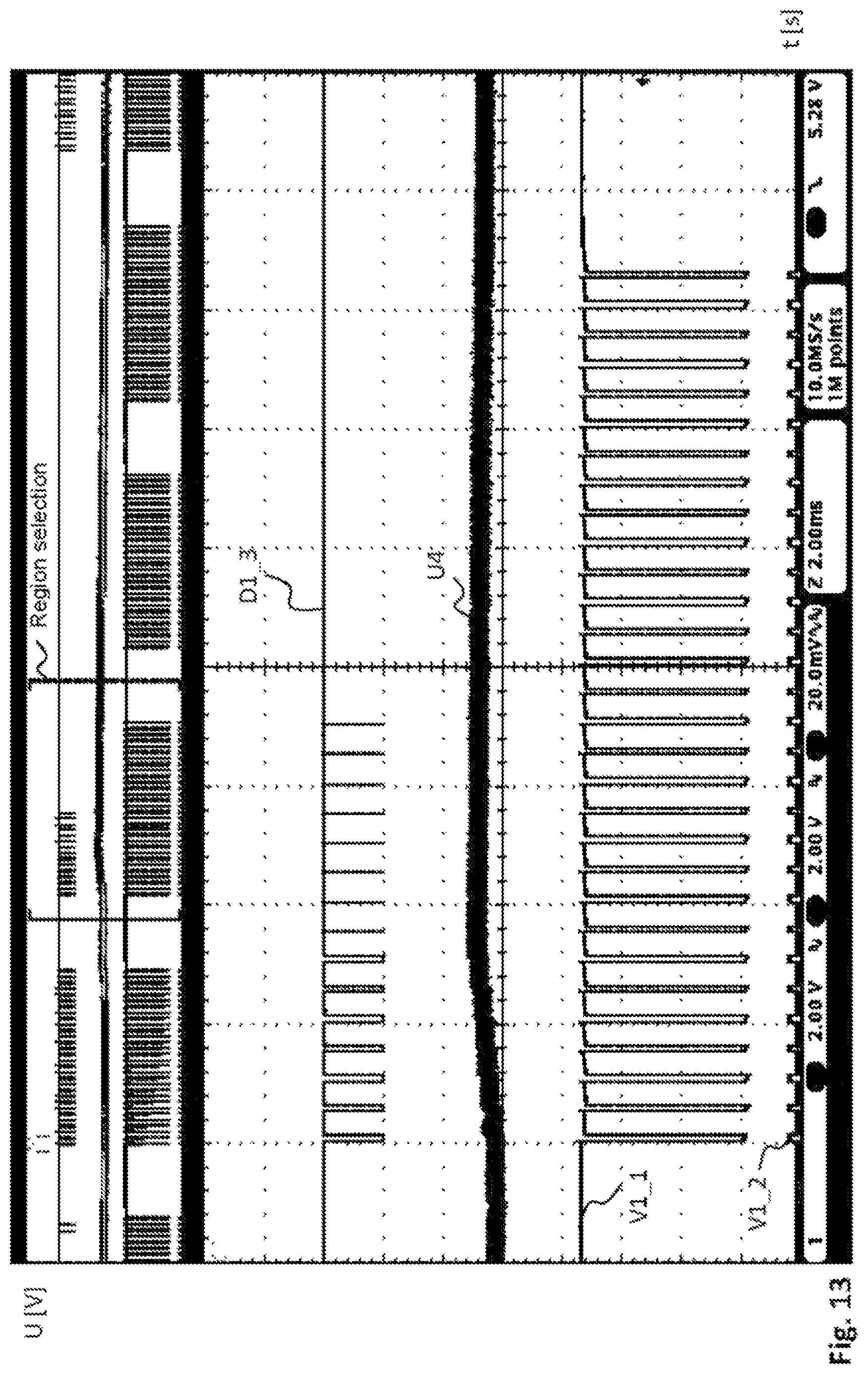Patent US12101857 Figure 13 – Light source driver circuit, optical measuring device comprising the light source driver circuit, device for checking value documents, and method for operating a light source load by means of the light source driver circuit