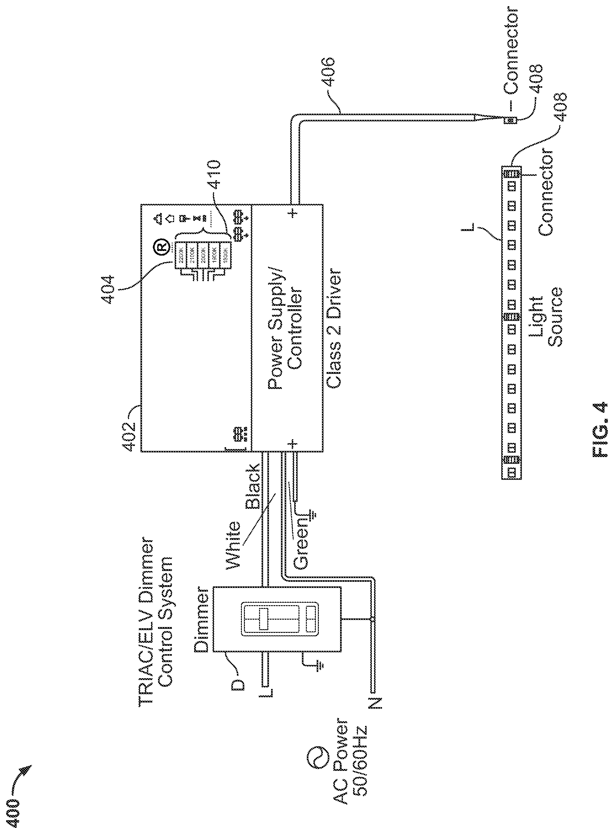 Patent US12101858 Figure 4 – Dim-to-warm lighting