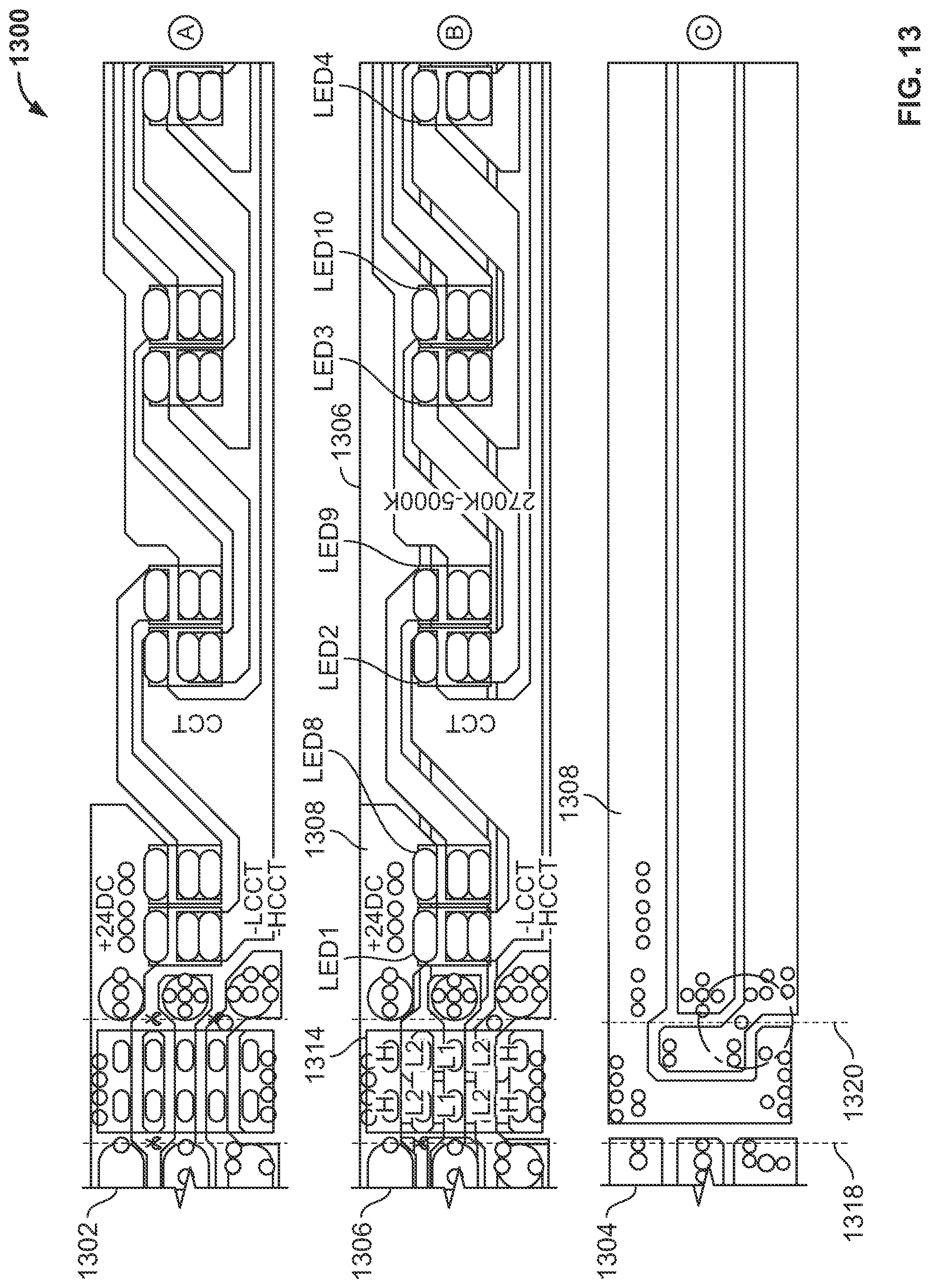Patent US12101858 Figure 13 – Dim-to-warm lighting