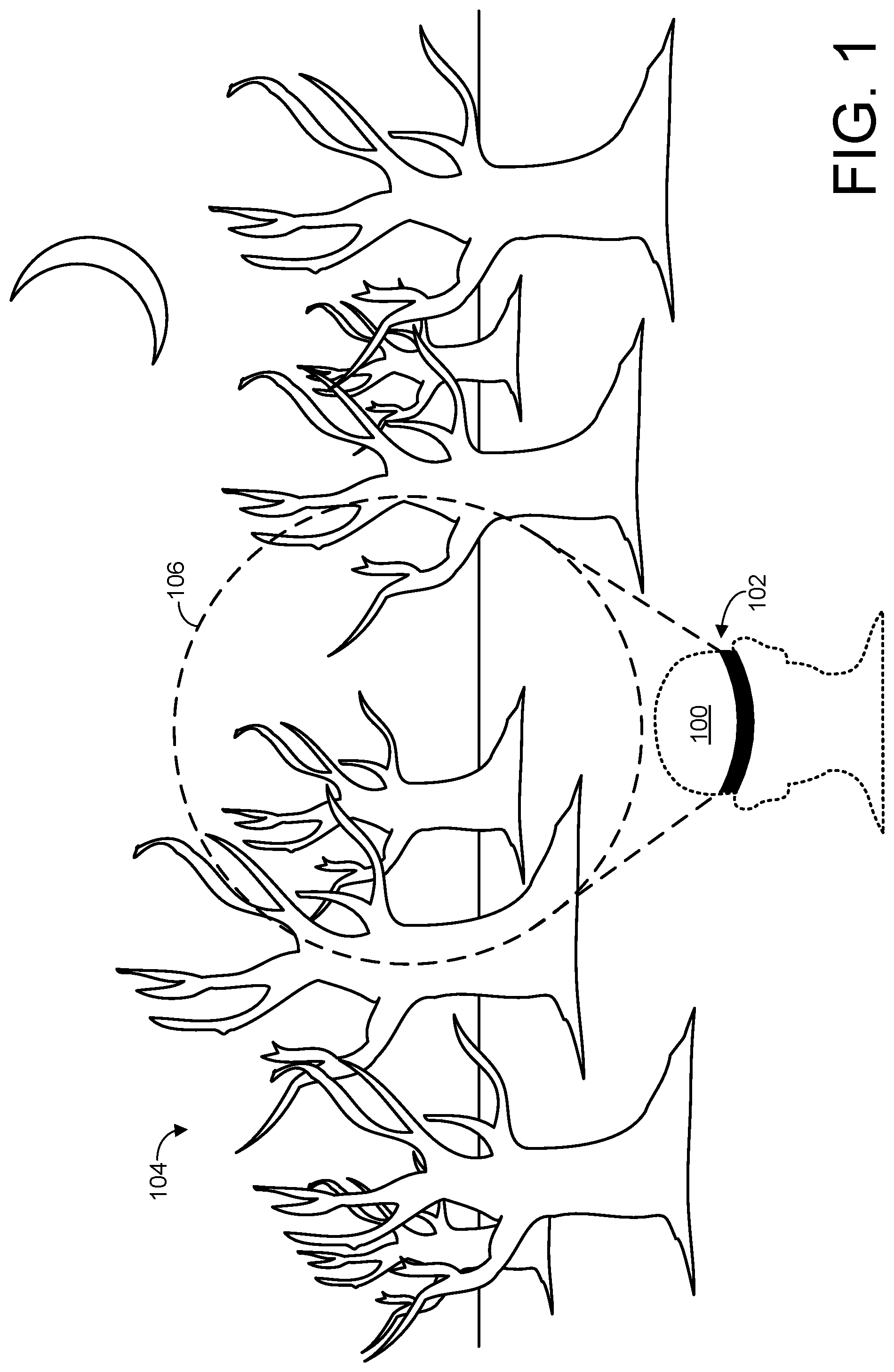 Patent US12101859 Figure 1 – Illumination light control based on orientation