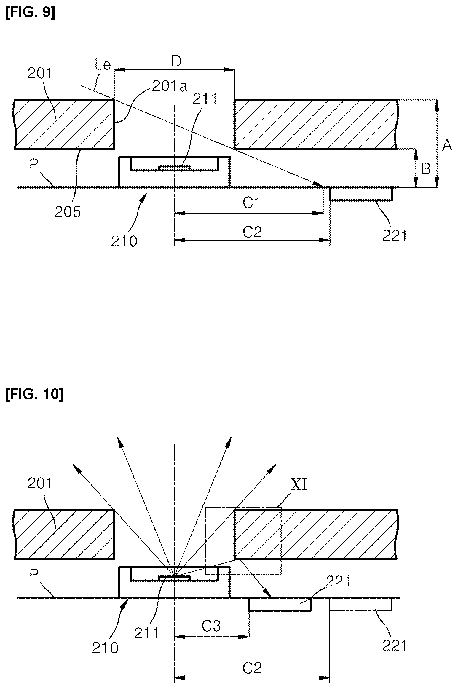 Patent US12101860 Figure 8 – Light emitting device capable of adjusting intensity and curing apparatus employing the same