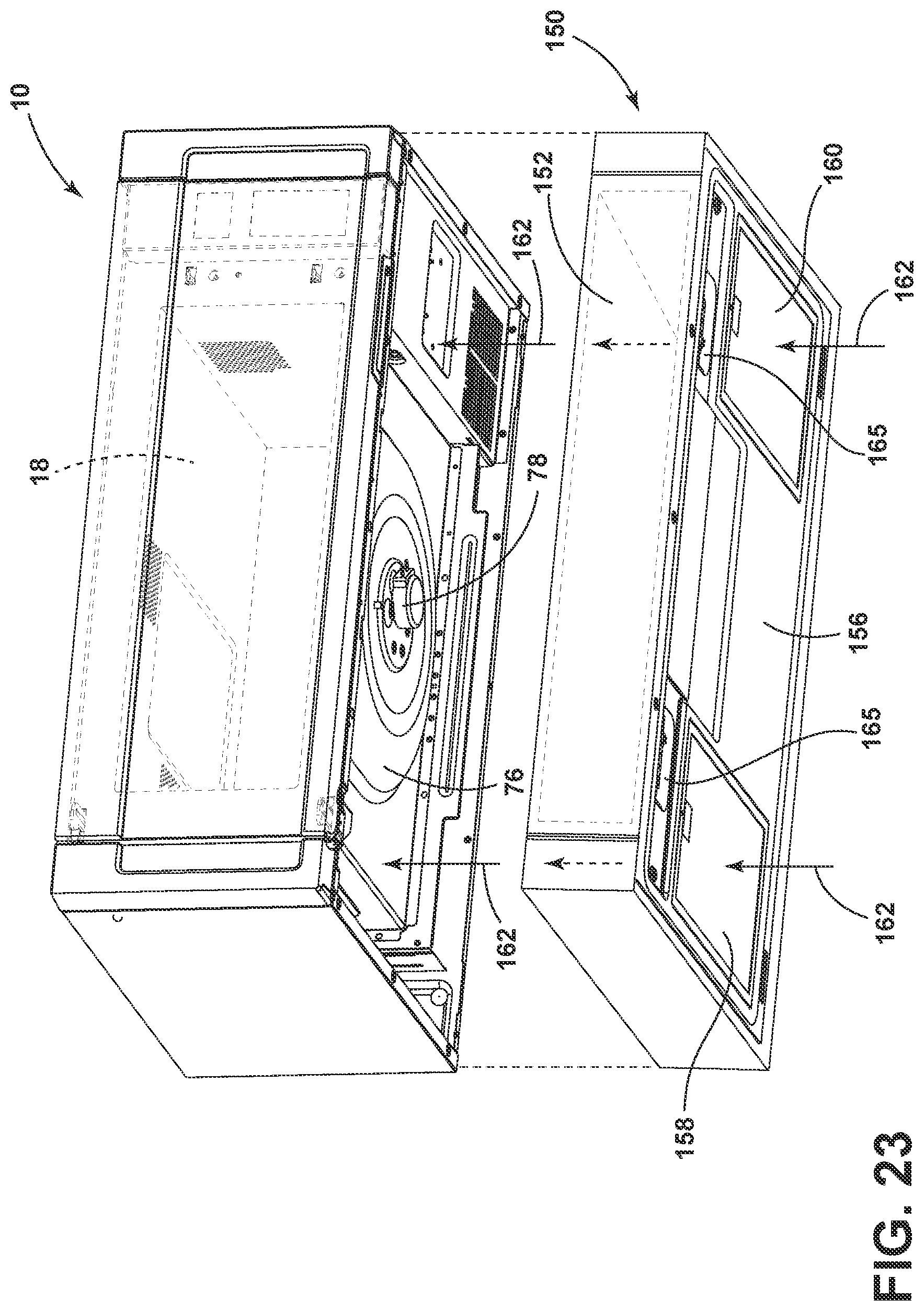 Patent US12101865 Figure 19 – Combination microwave and hood system
