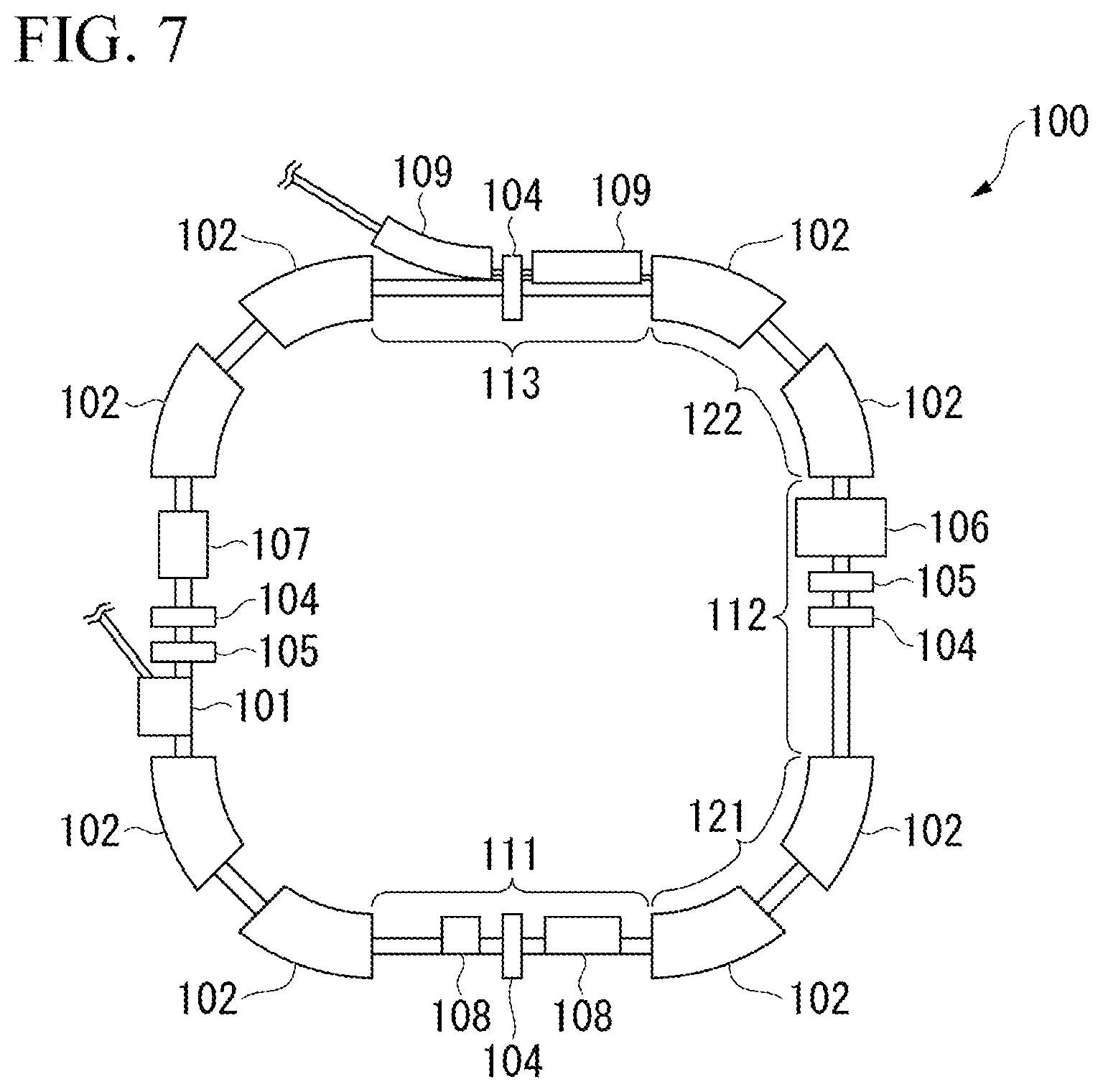 Patent US12101869 Figure 6 – Particle accelerator and particle beam therapy apparatus