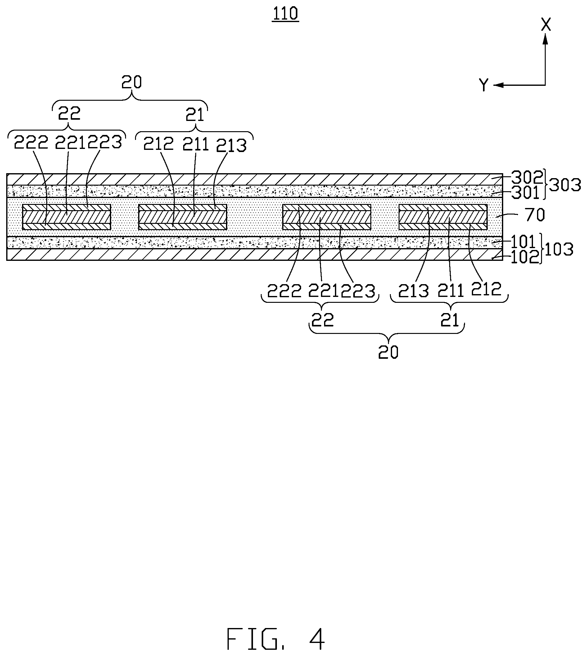 Patent US12101871 Figure 4 – Circuit board using thermocouple to dissipate generated heat and method for manufacturing the same