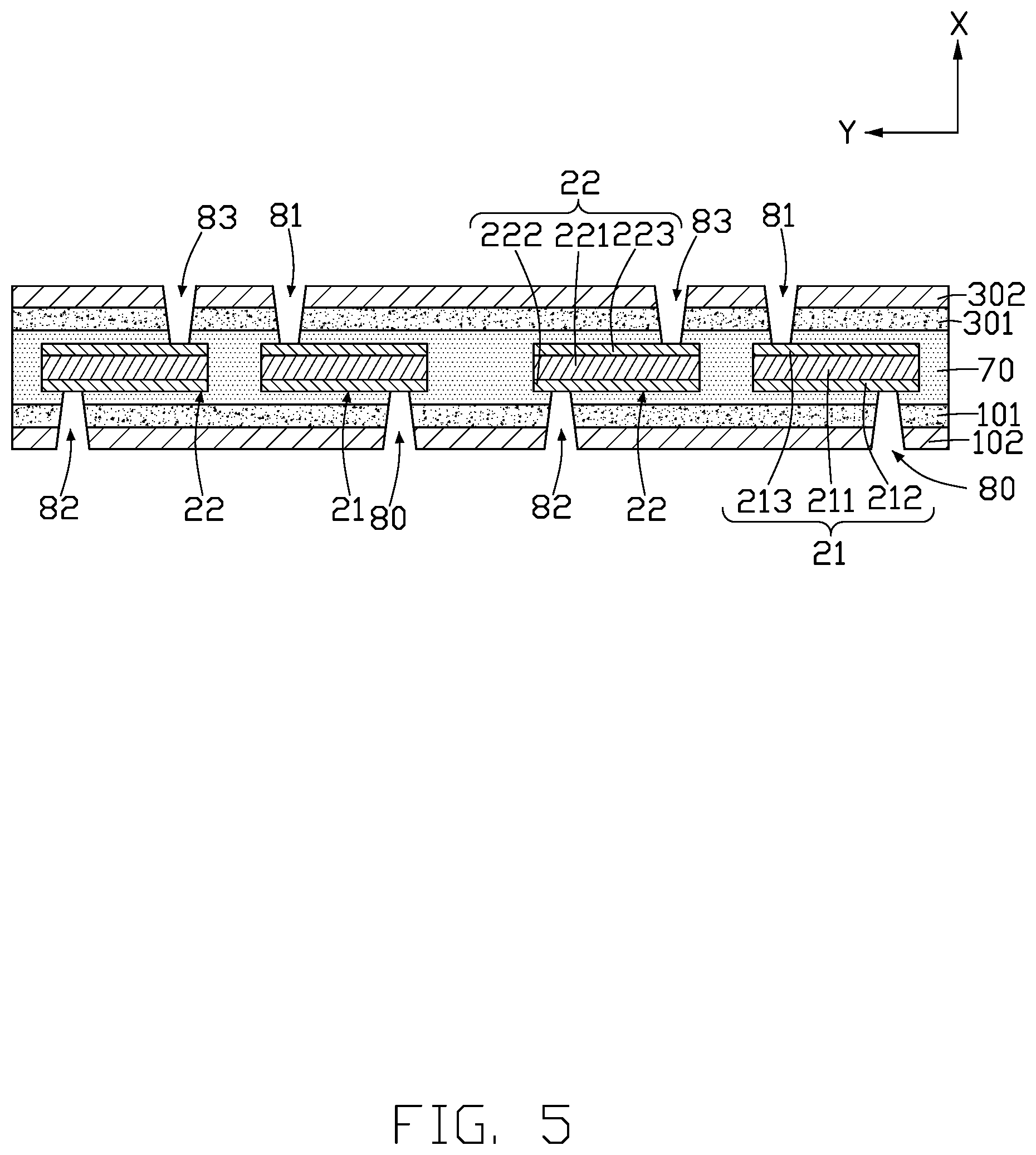 Patent US12101871 Figure 5 – Circuit board using thermocouple to dissipate generated heat and method for manufacturing the same