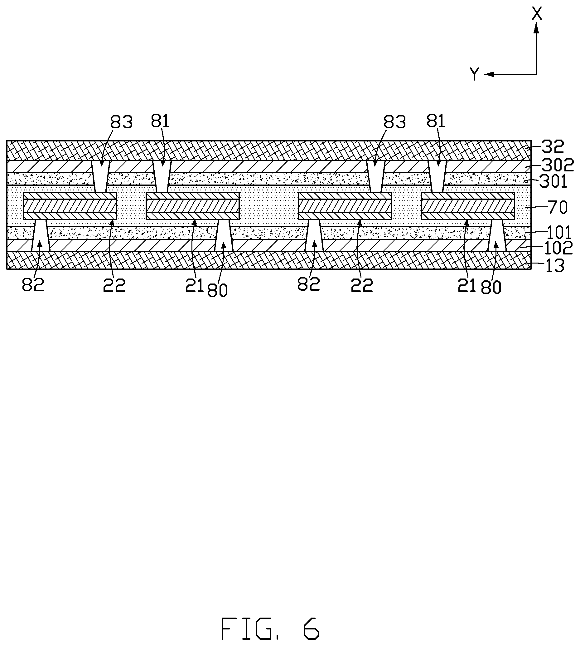 Patent US12101871 Figure 6 – Circuit board using thermocouple to dissipate generated heat and method for manufacturing the same
