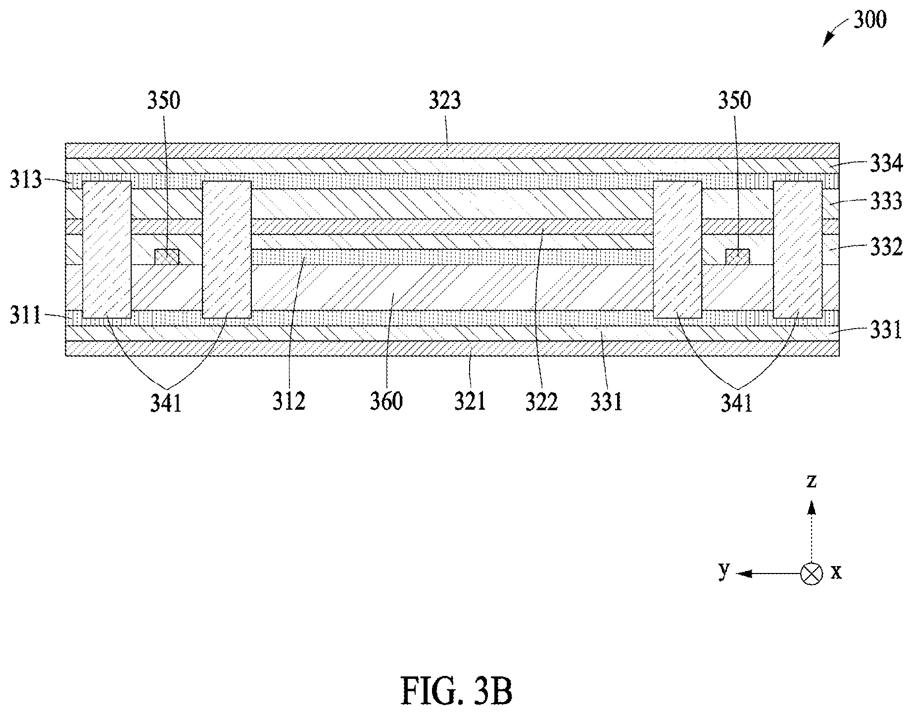 Patent US12101874 Figure 5 – Rigid flexible printed circuit board and electronic device including the same