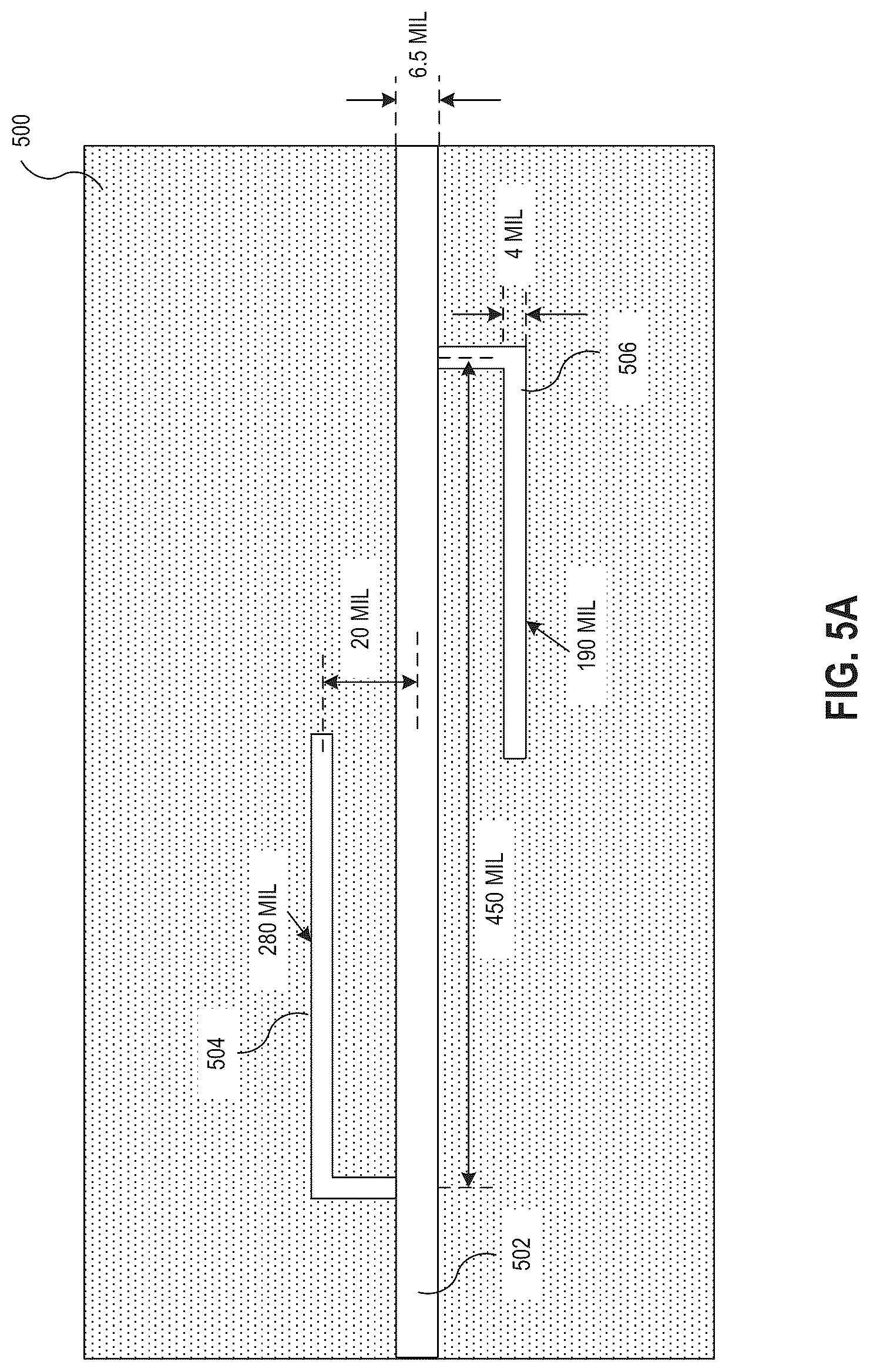 Patent US12101875 Figure 6 – Double stub transmission line for suppression of harmonics