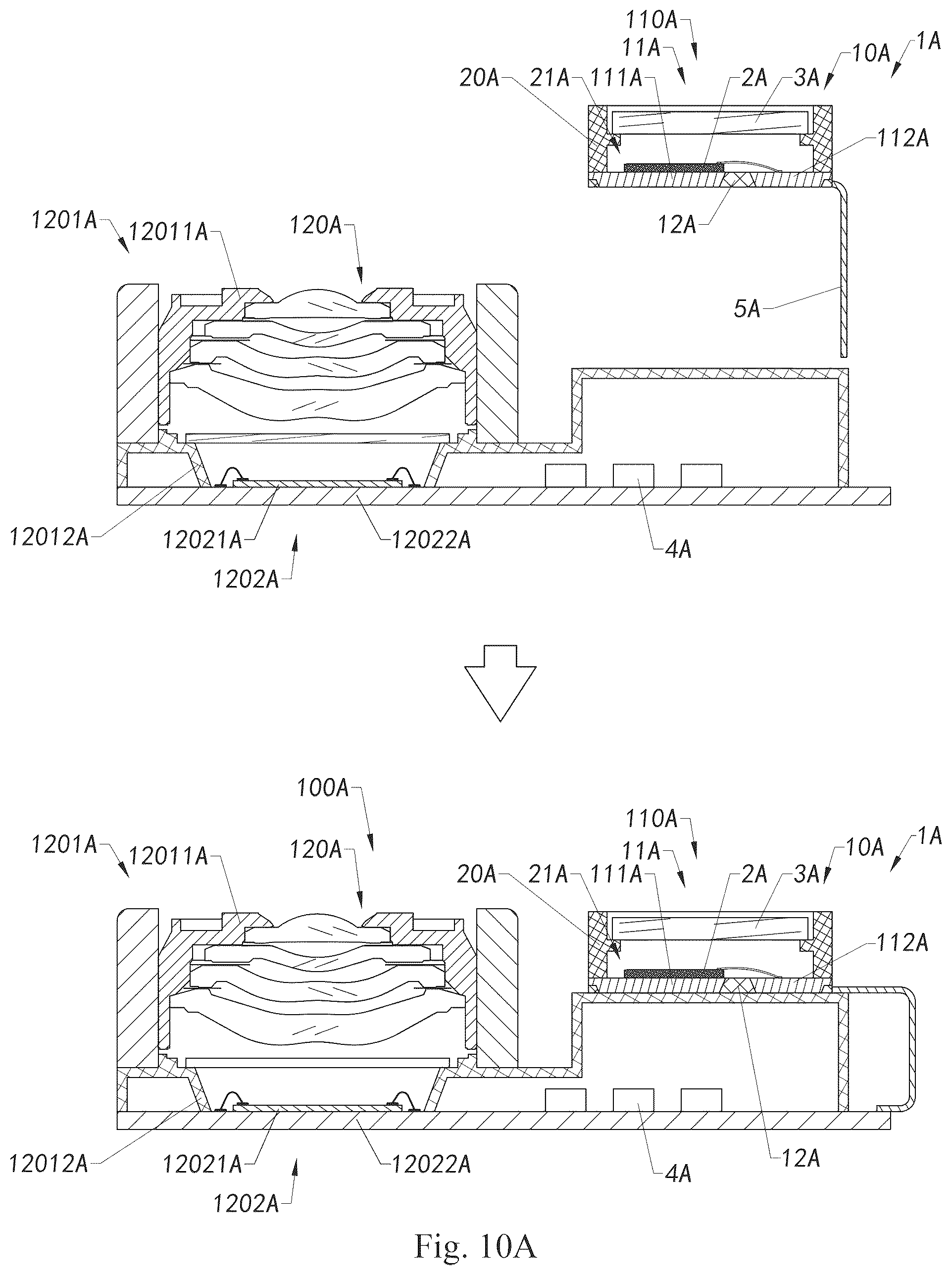 Patent US12101877 Figure 12 – Circuit board assembly and semi-finished product thereof, floodlight, camera module and application thereof