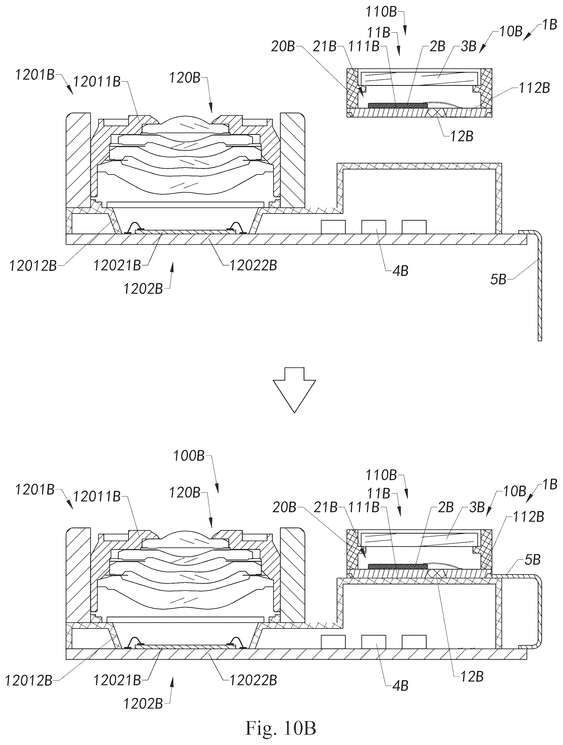 Patent US12101877 Figure 13 – Circuit board assembly and semi-finished product thereof, floodlight, camera module and application thereof