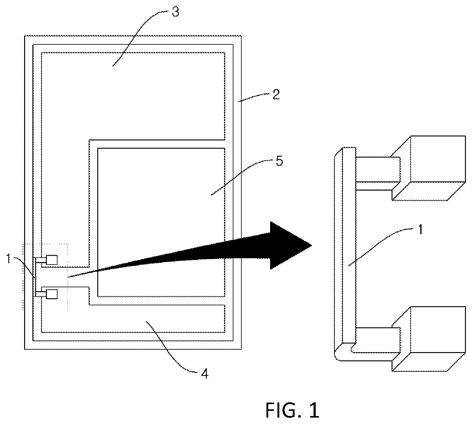 Patent US12101882 Figure 1 – Flexible circuit board and wireless terminal comprising same