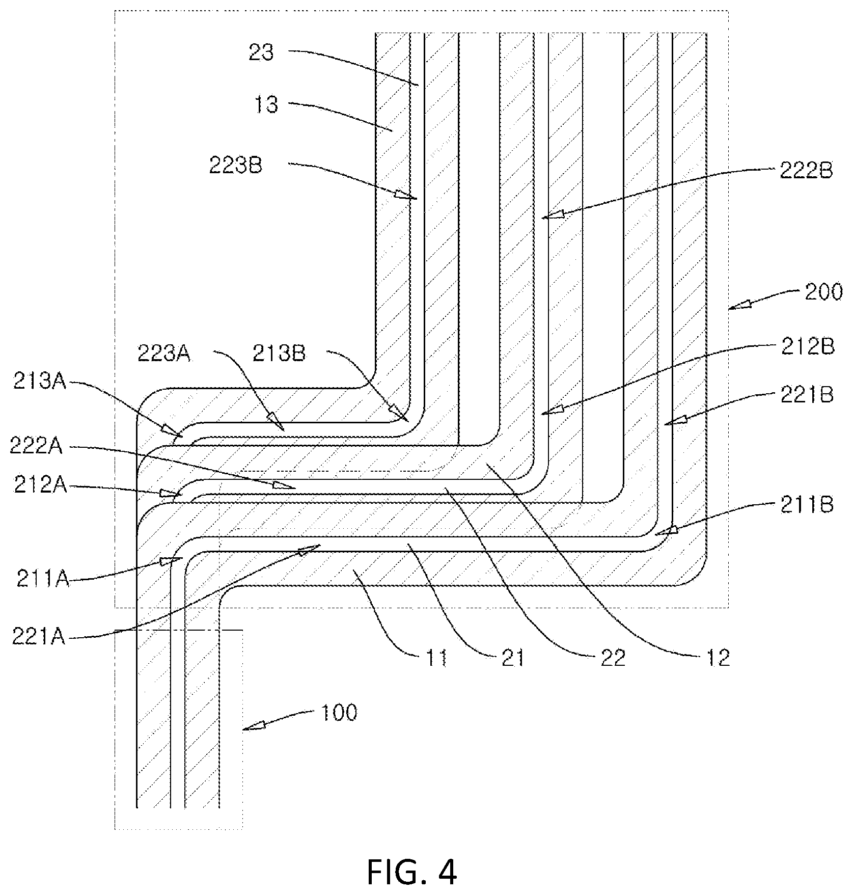 Patent US12101882 Figure 4 – Flexible circuit board and wireless terminal comprising same