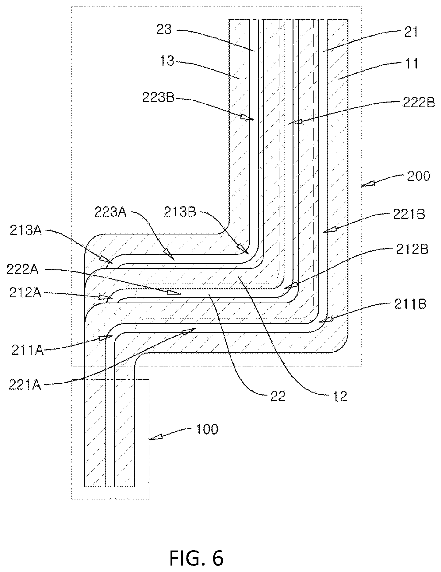 Patent US12101882 Figure 6 – Flexible circuit board and wireless terminal comprising same