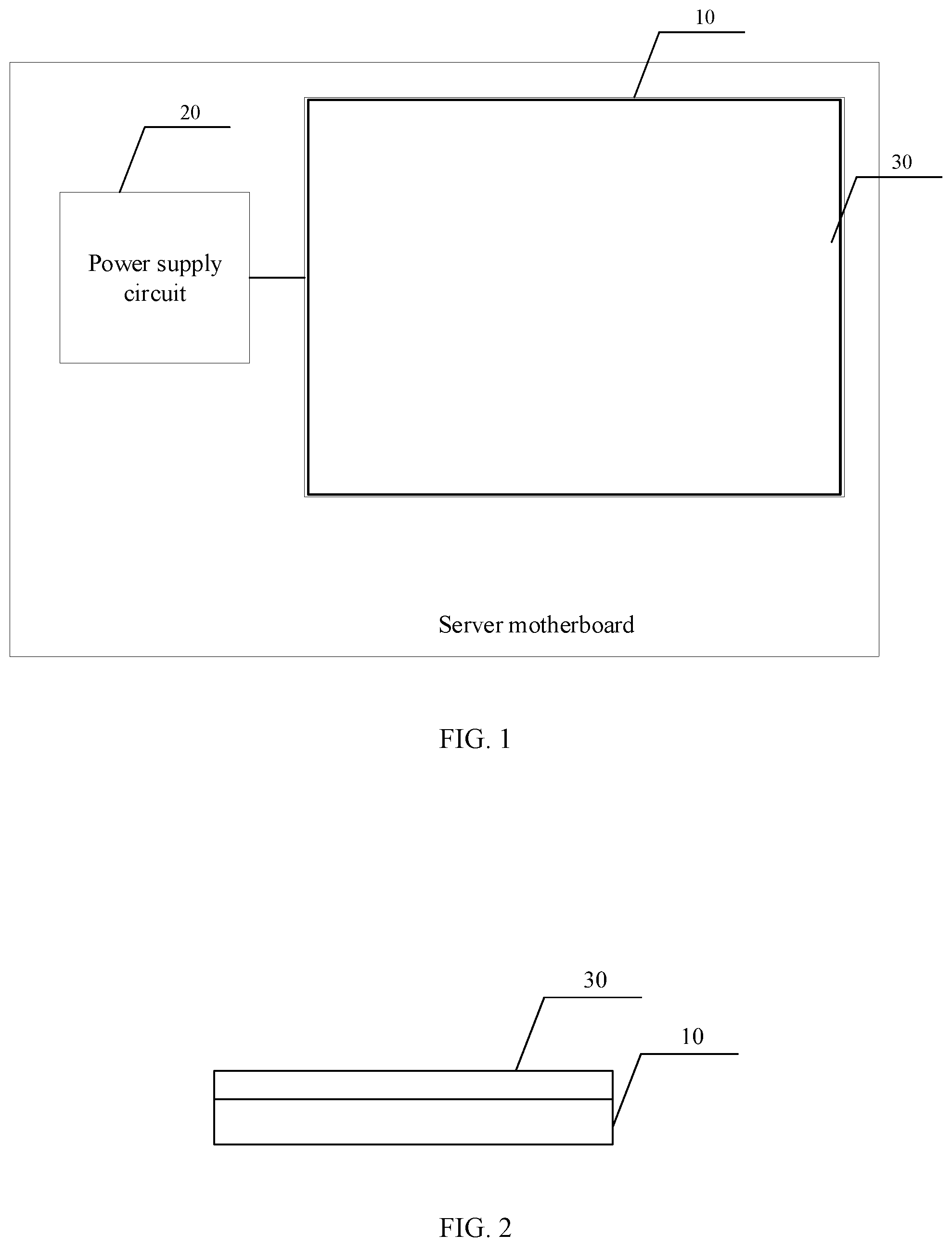 Patent US12101885 Figure 1 – Server motherboard, server, and power supply control method