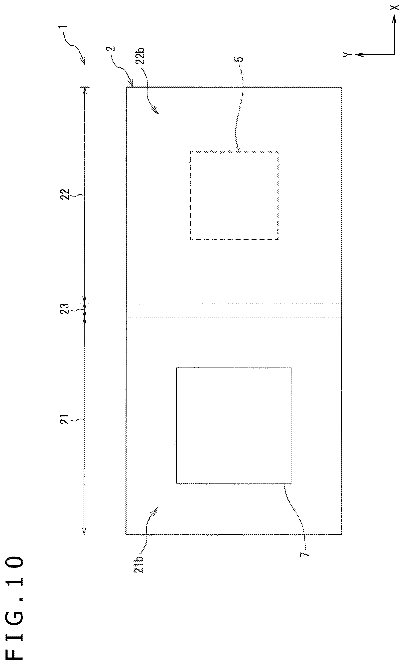 Patent US12101886 Figure 8 – Electronic apparatus and substrate