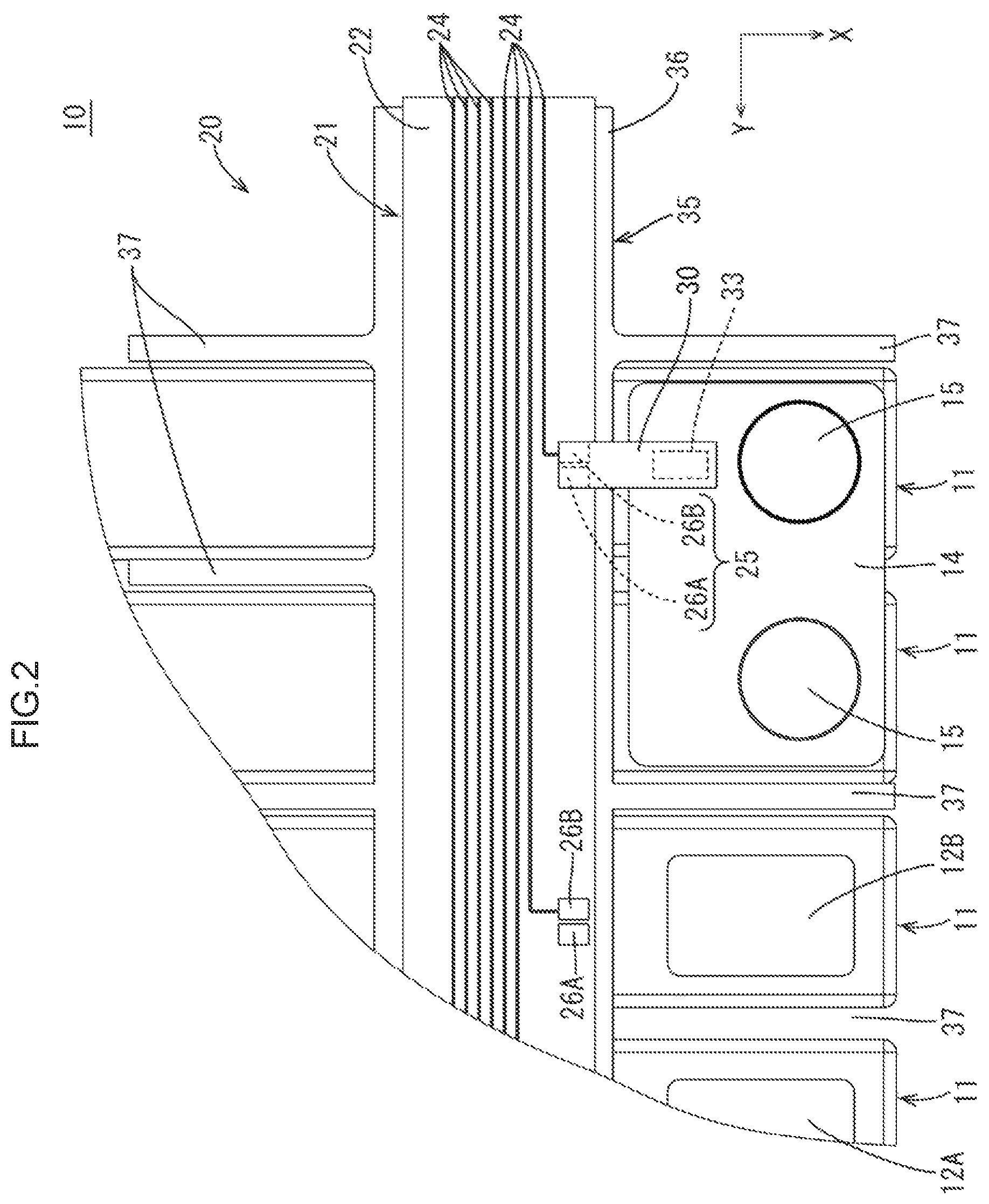 Patent US12101888 Figure 2 – Flexible printed circuit board, wiring module, flexible printed circuit board including terminal, and power storage module