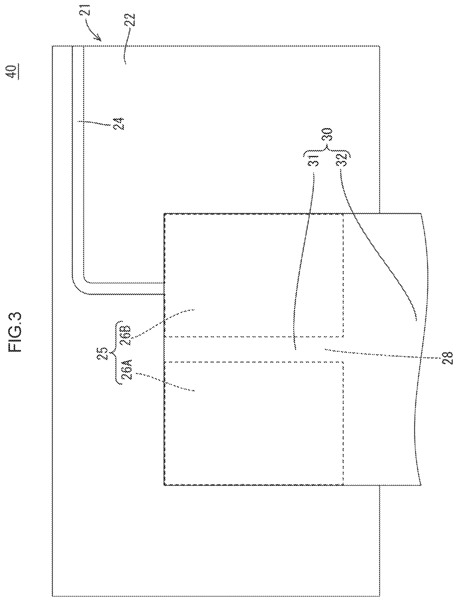 Patent US12101888 Figure 3 – Flexible printed circuit board, wiring module, flexible printed circuit board including terminal, and power storage module